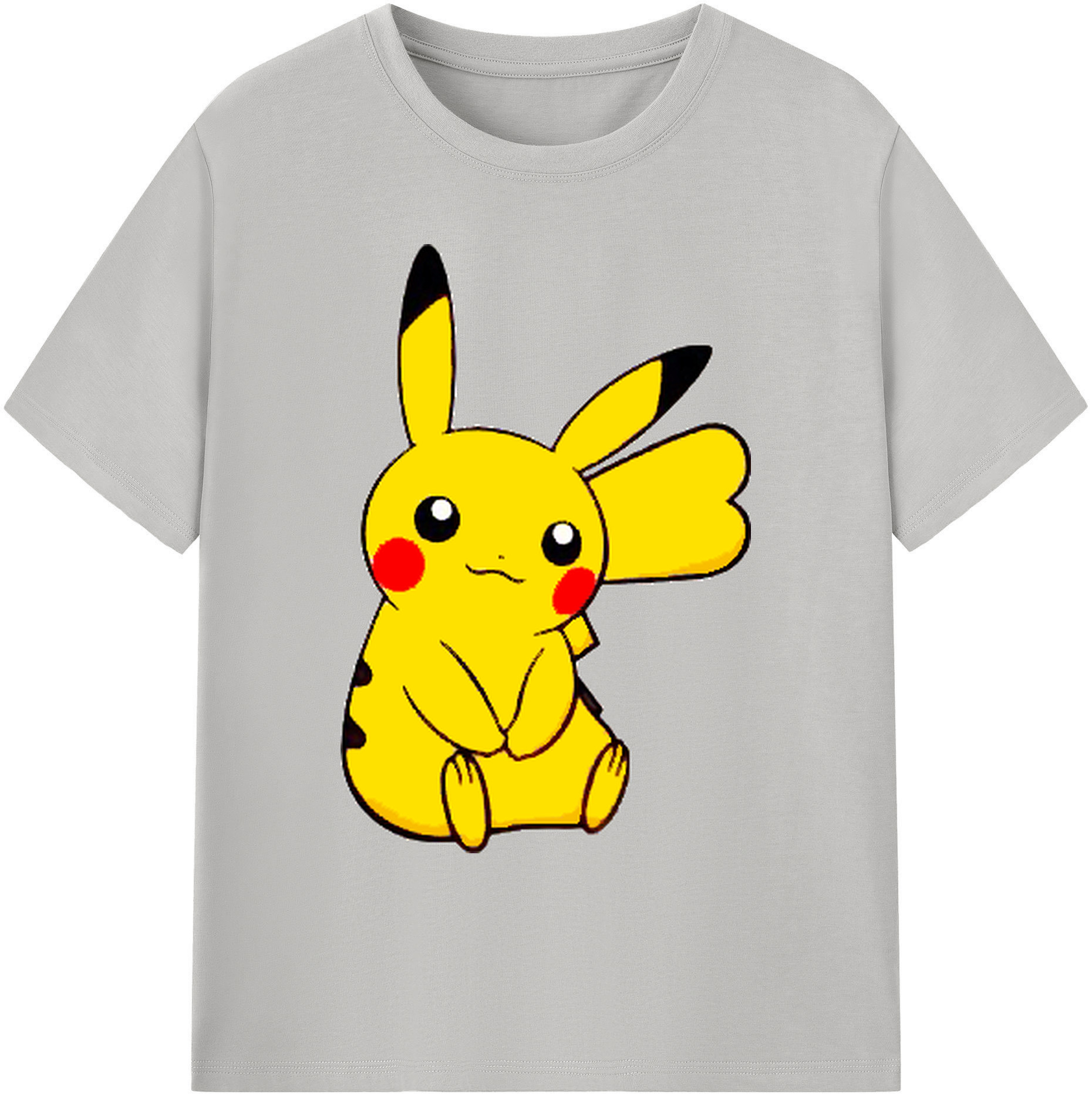 （画像用） ポケットモンスター Pokémon 綿100％ メンズ半袖Tシャツ｜肌触りやわらか＆通気性
