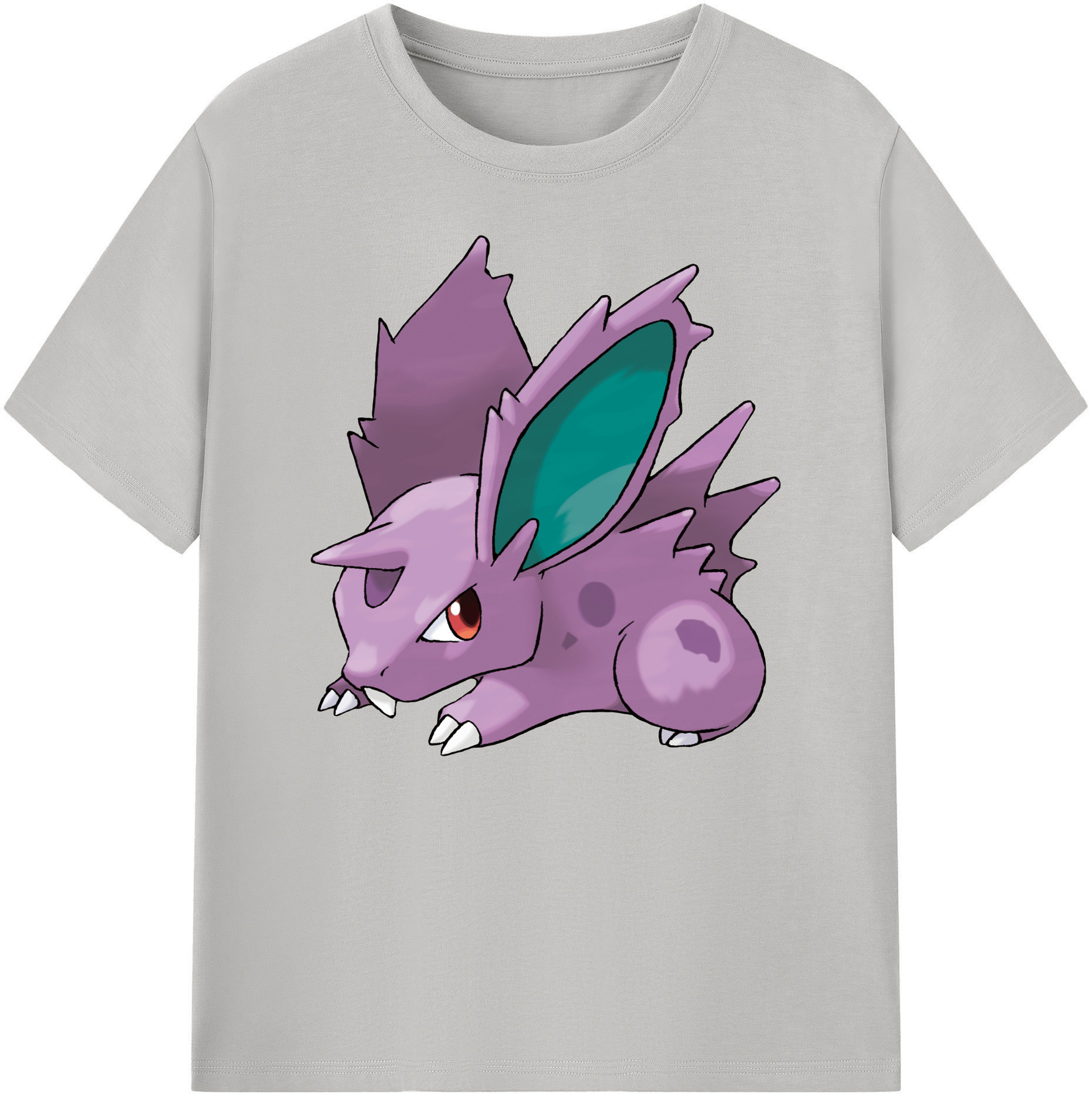（画像用） ポケットモンスター Pokémon 綿100％ メンズ半袖Tシャツ｜肌触りやわらか＆通気性