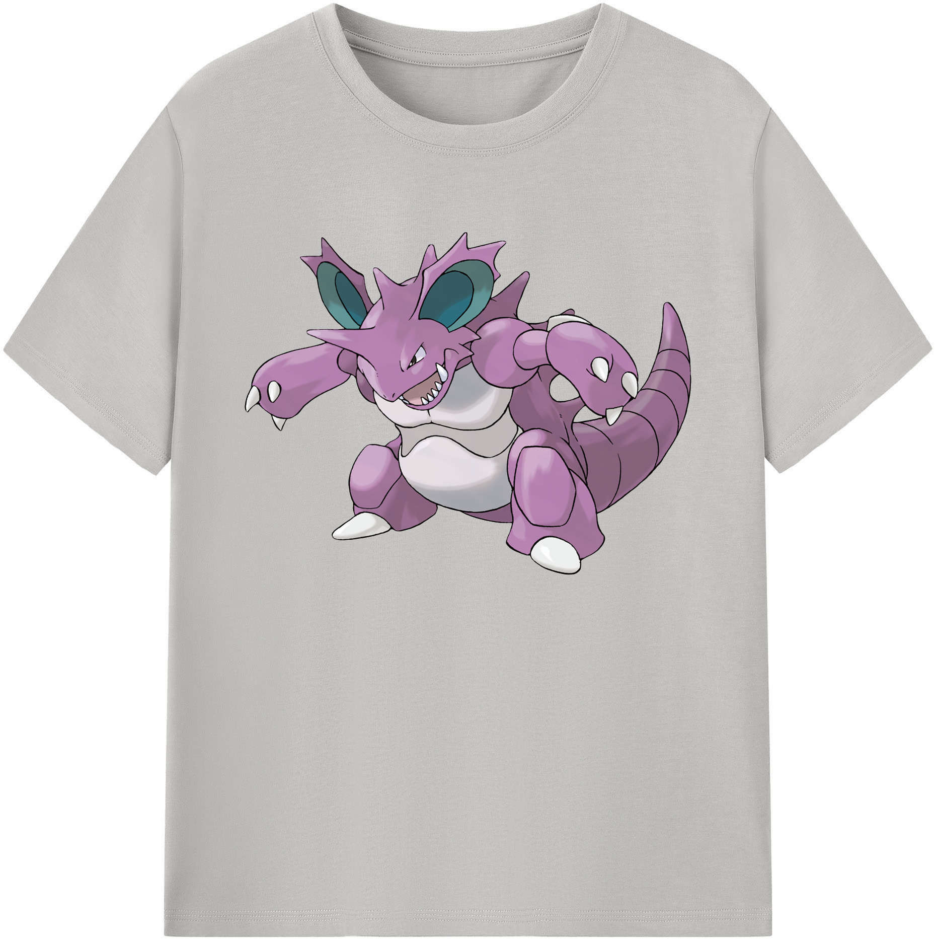 （画像用） ポケットモンスター Pokémon 綿100％ メンズ半袖Tシャツ｜肌触りやわらか＆通気性