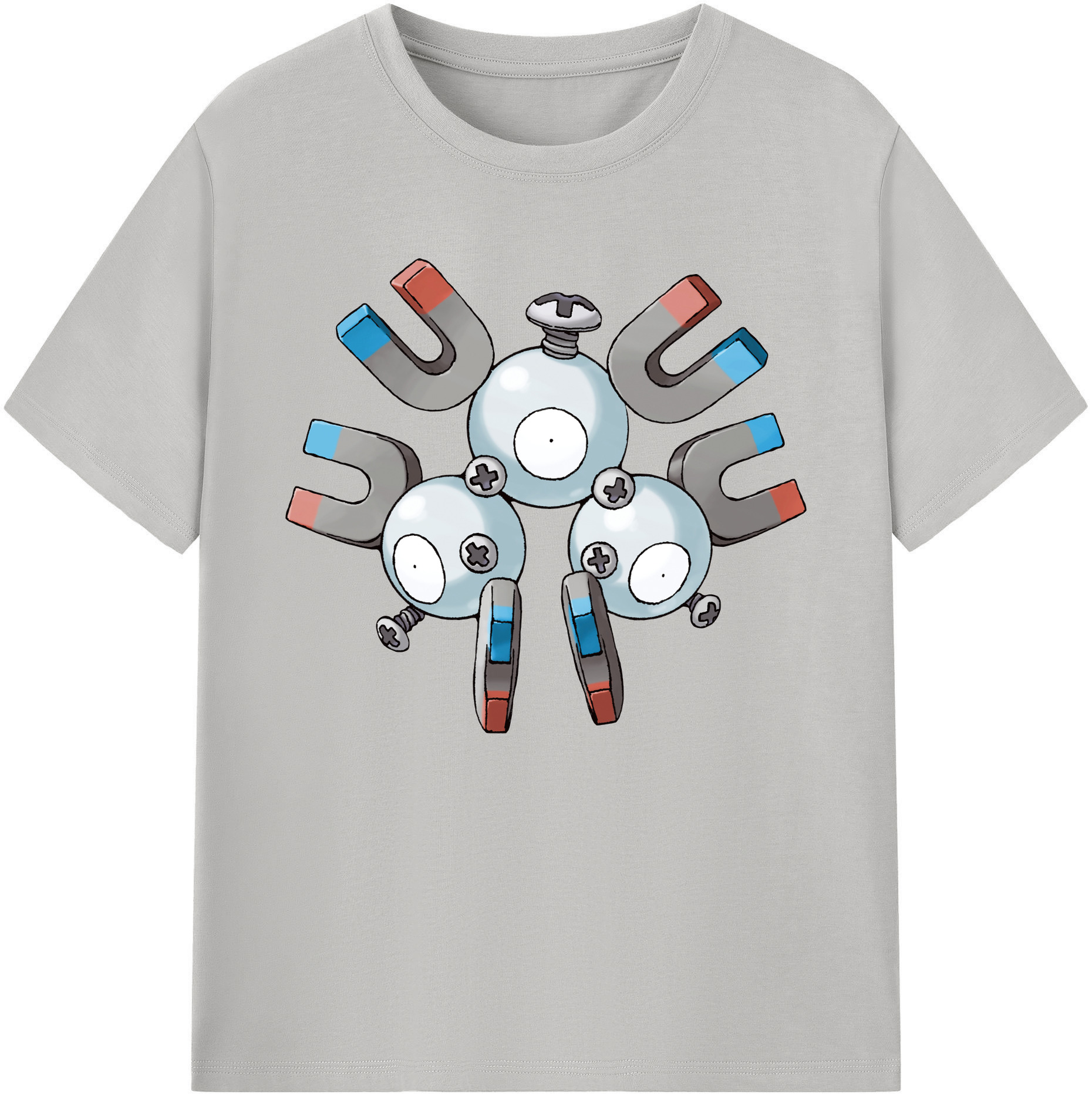 （画像用） ポケットモンスター Pokémon 綿100％ メンズ半袖Tシャツ｜肌触りやわらか＆通気性