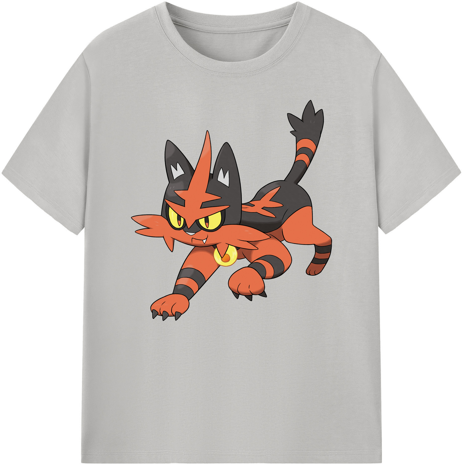 （画像用） ポケットモンスター Pokémon 綿100％ メンズ半袖Tシャツ｜肌触りやわらか＆通気性