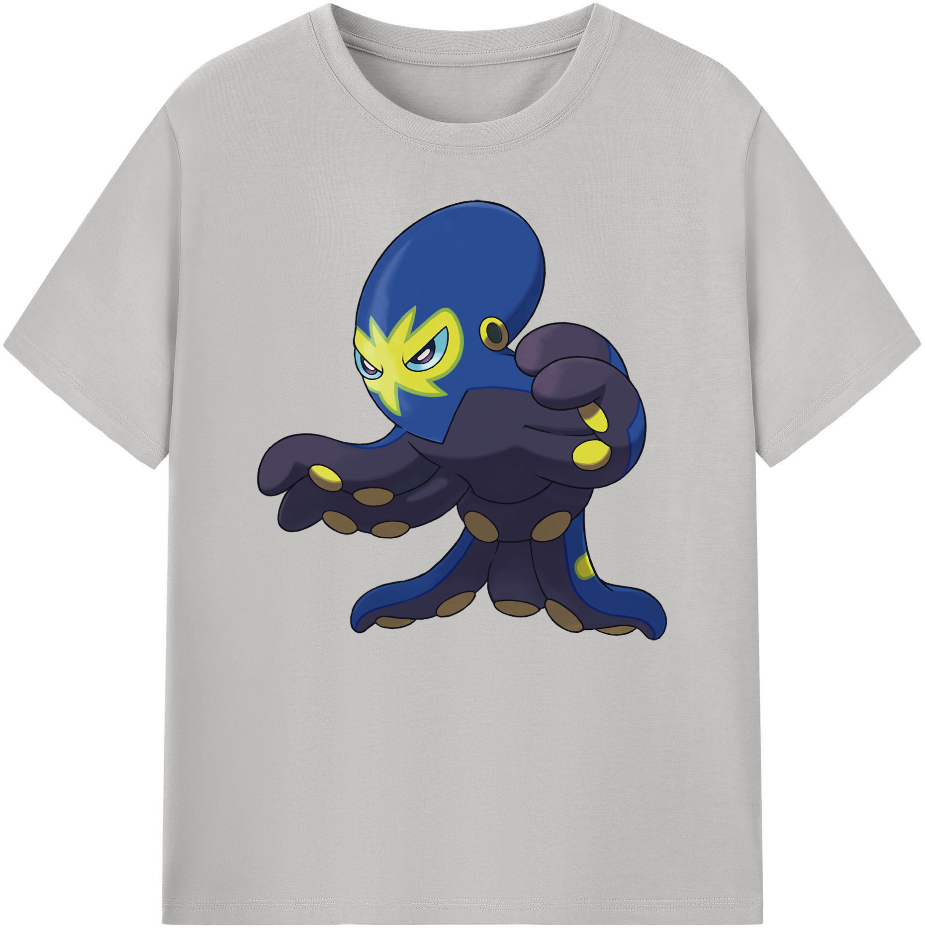 （画像用） ポケットモンスター Pokémon 綿100％ メンズ半袖Tシャツ｜肌触りやわらか＆通気性