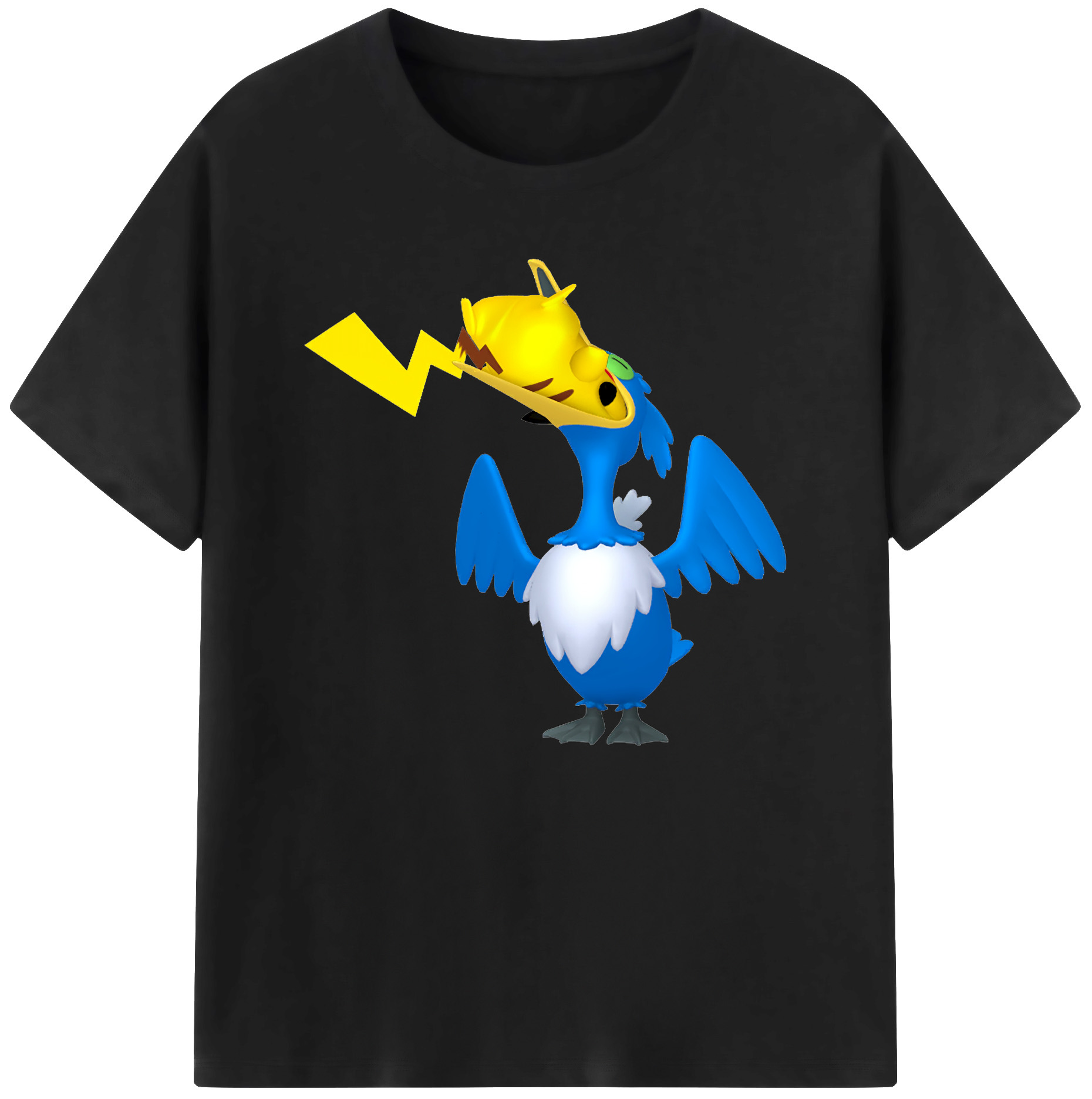 （画像用） ポケットモンスター Pokémon 綿100％ メンズ半袖Tシャツ｜肌触りやわらか＆通気性