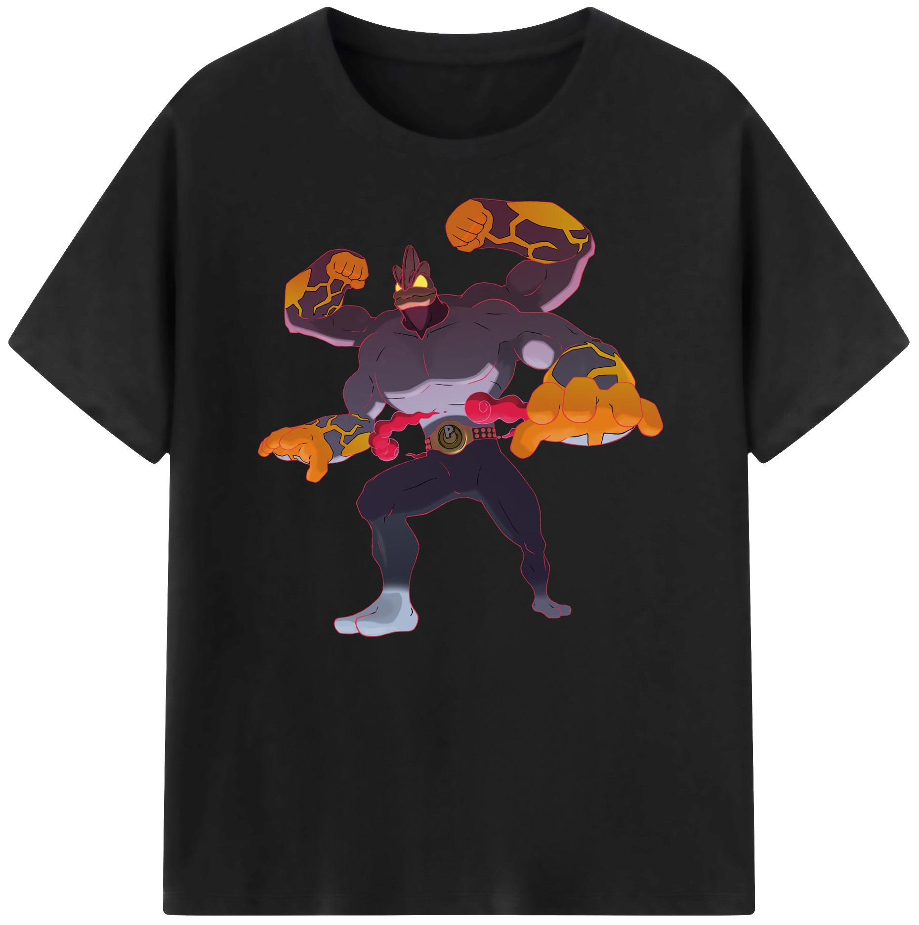 （画像用） ポケットモンスター Pokémon 綿100％ メンズ半袖Tシャツ｜肌触りやわらか＆通気性