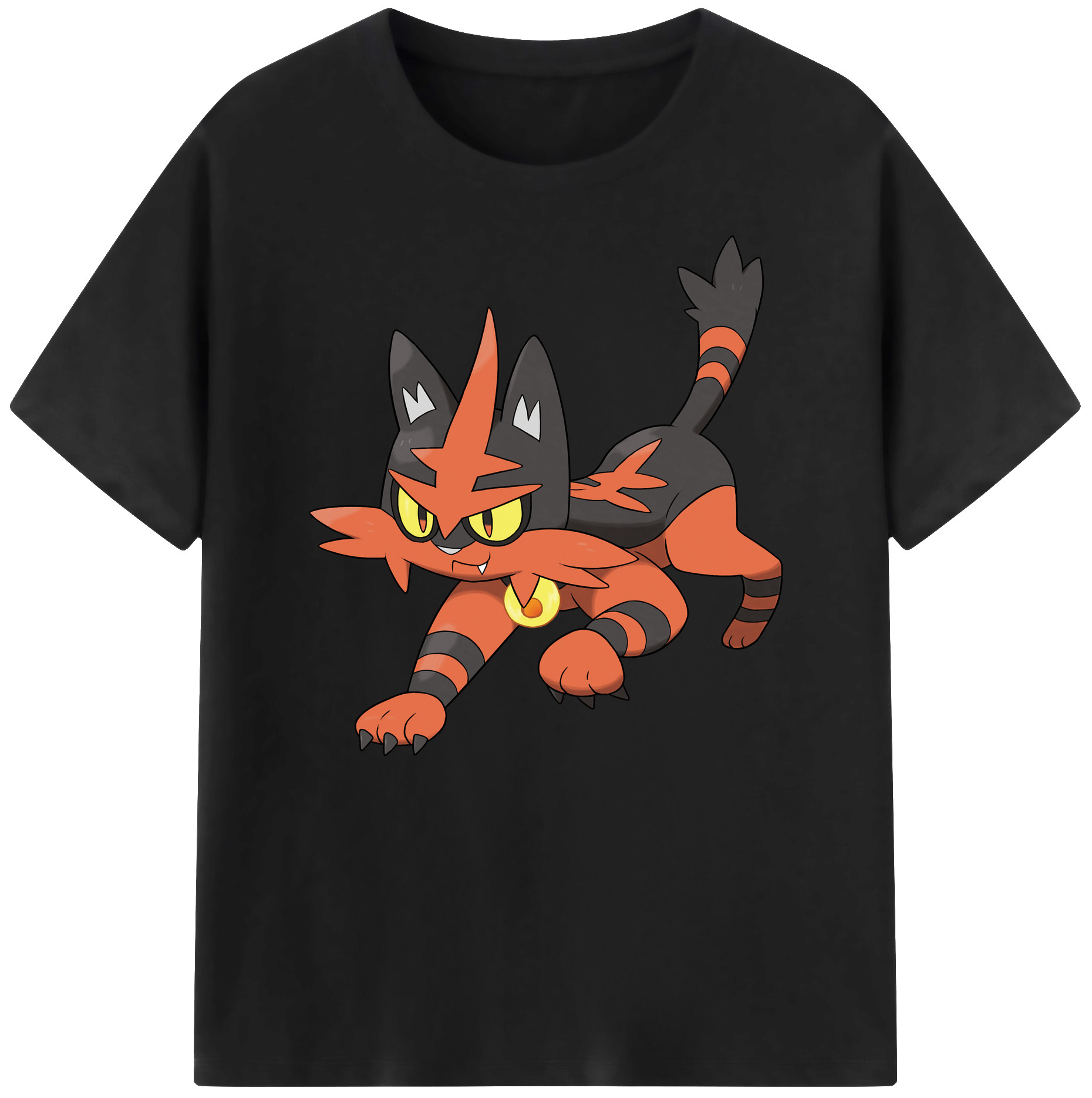 （画像用） ポケットモンスター Pokémon 綿100％ メンズ半袖Tシャツ｜肌触りやわらか＆通気性