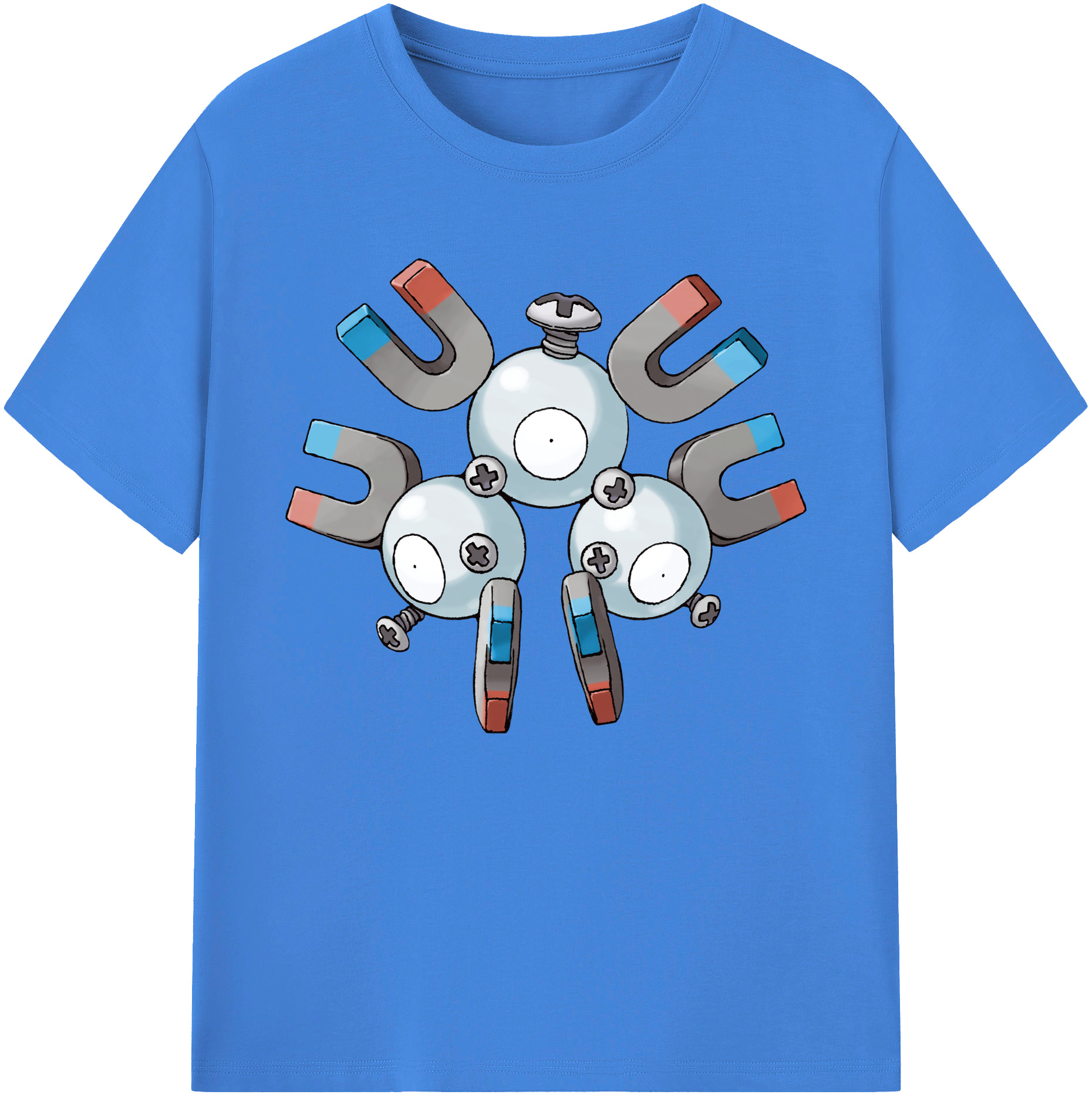 （画像用） ポケットモンスター Pokémon 綿100％ メンズ半袖Tシャツ｜肌触りやわらか＆通気性