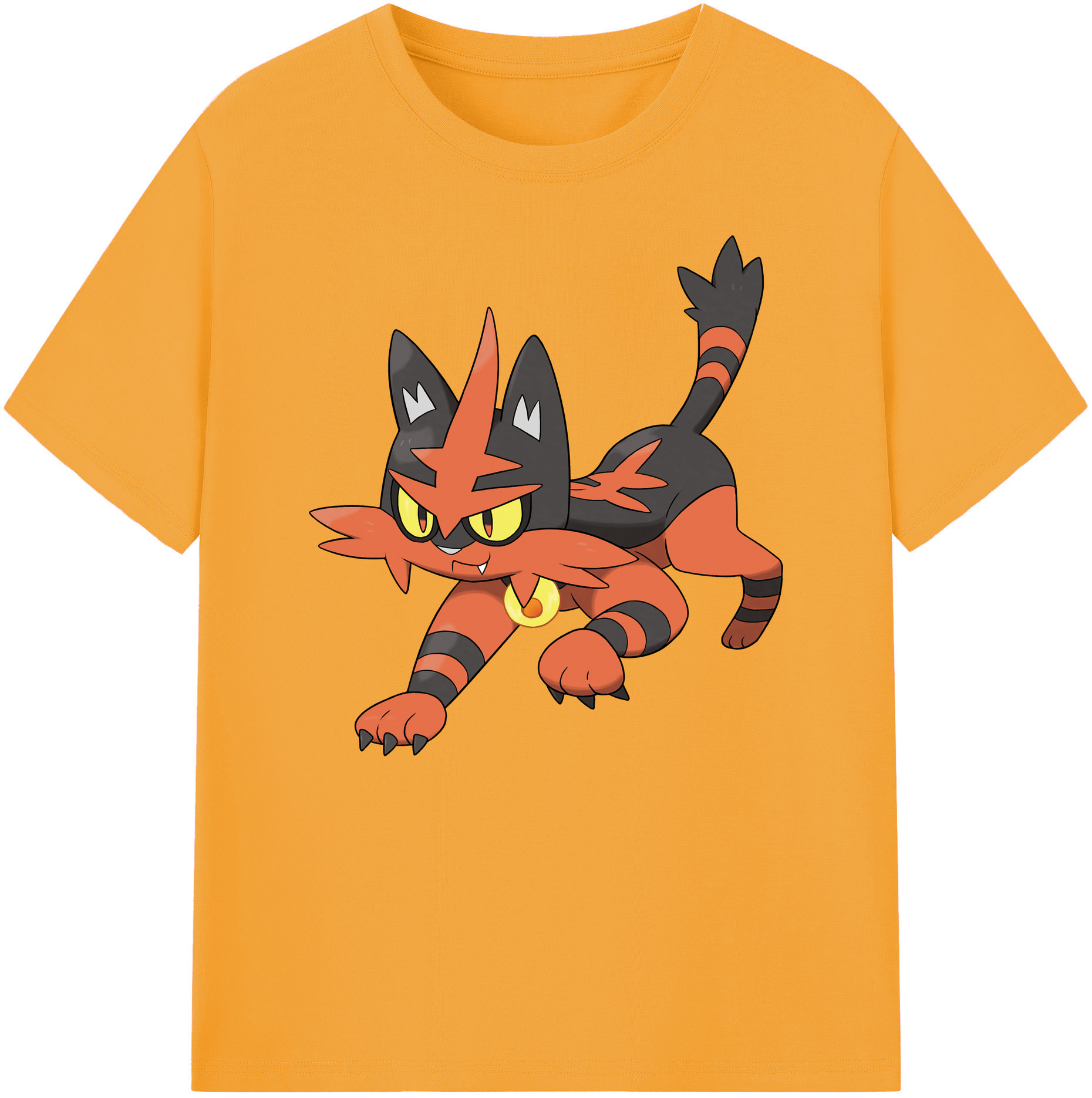 （画像用） ポケットモンスター Pokémon 綿100％ メンズ半袖Tシャツ｜肌触りやわらか＆通気性
