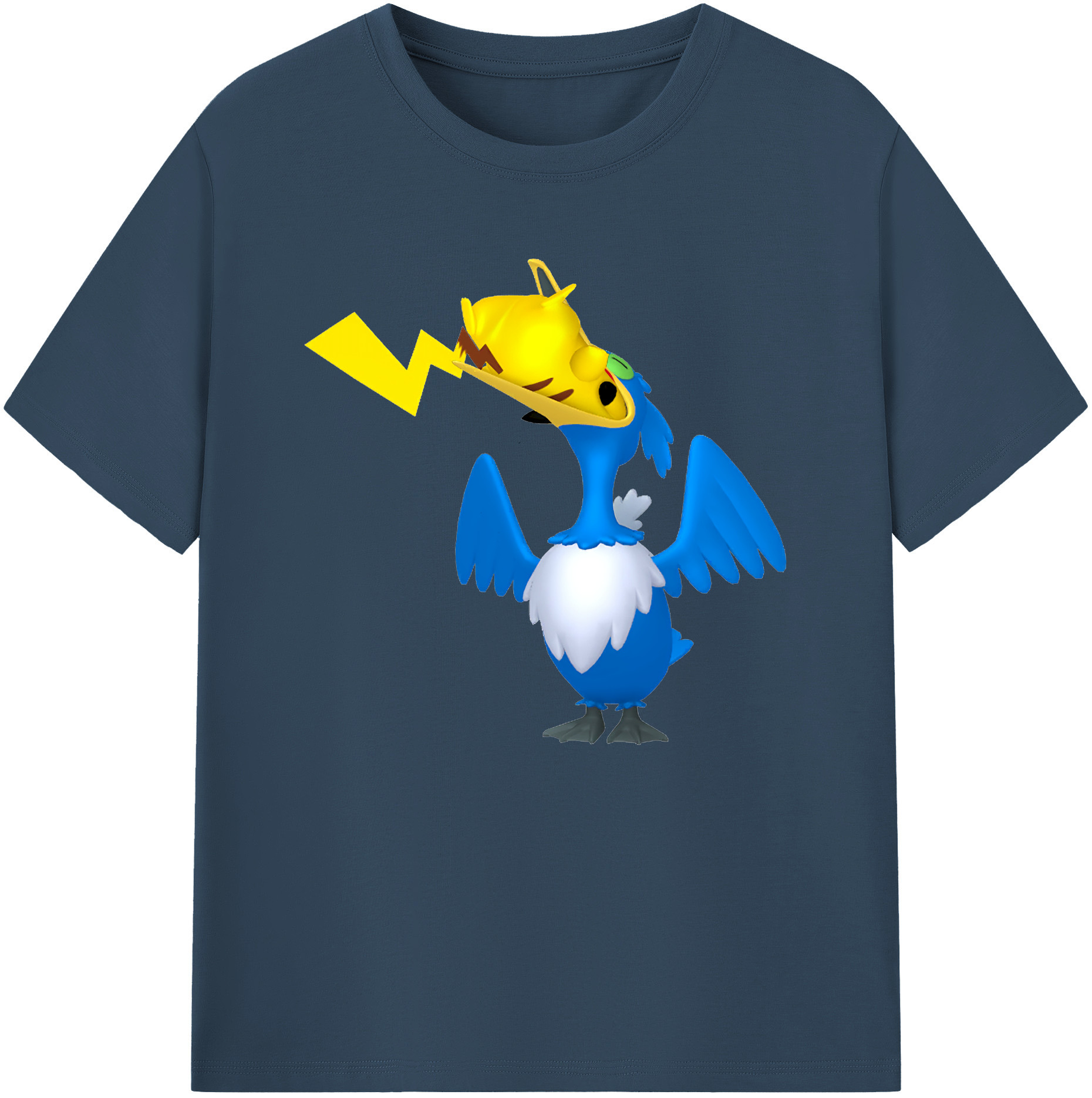（画像用） ポケットモンスター Pokémon 綿100％ メンズ半袖Tシャツ｜肌触りやわらか＆通気性