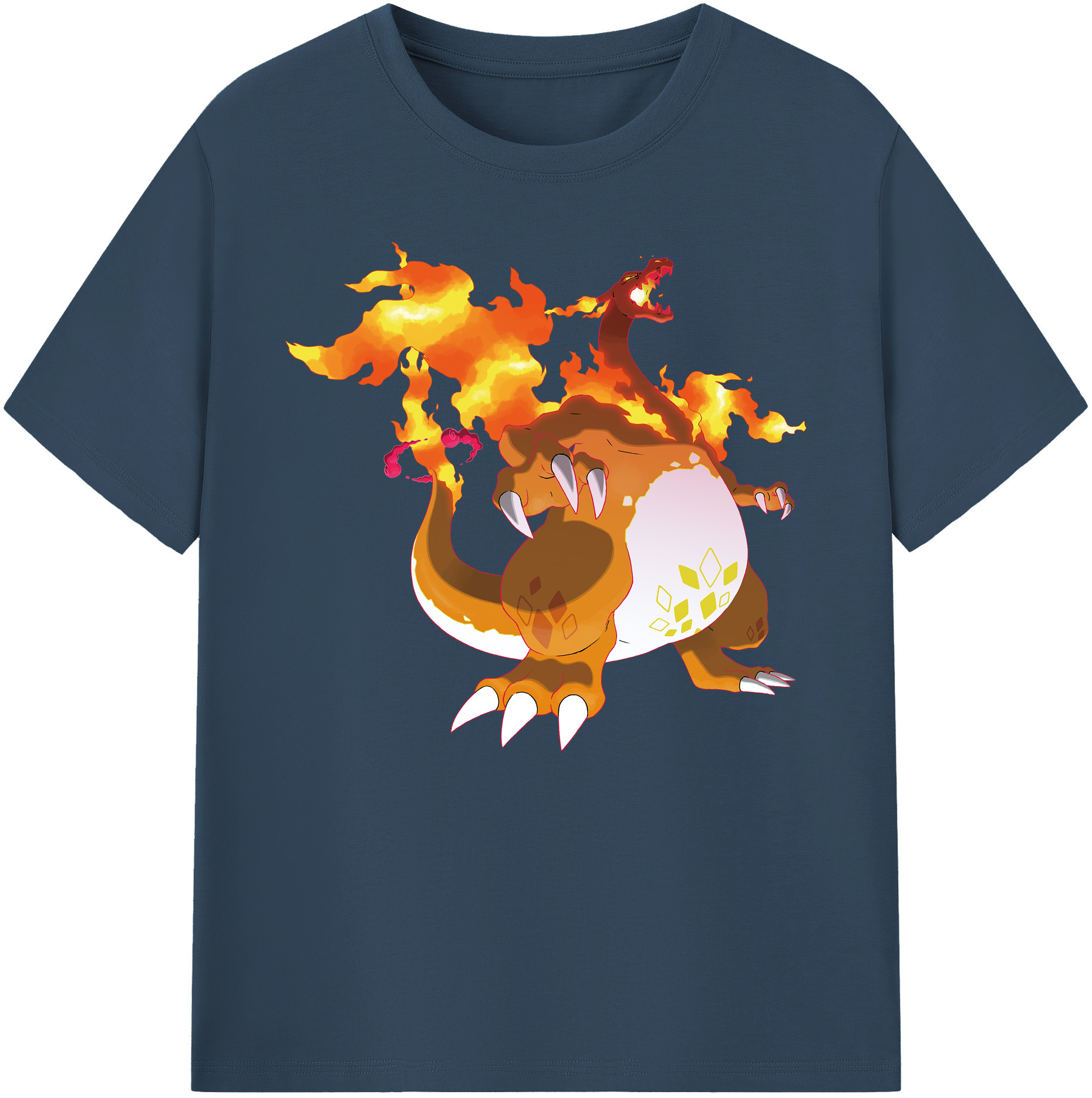 （画像用） ポケットモンスター Pokémon 綿100％ メンズ半袖Tシャツ｜肌触りやわらか＆通気性
