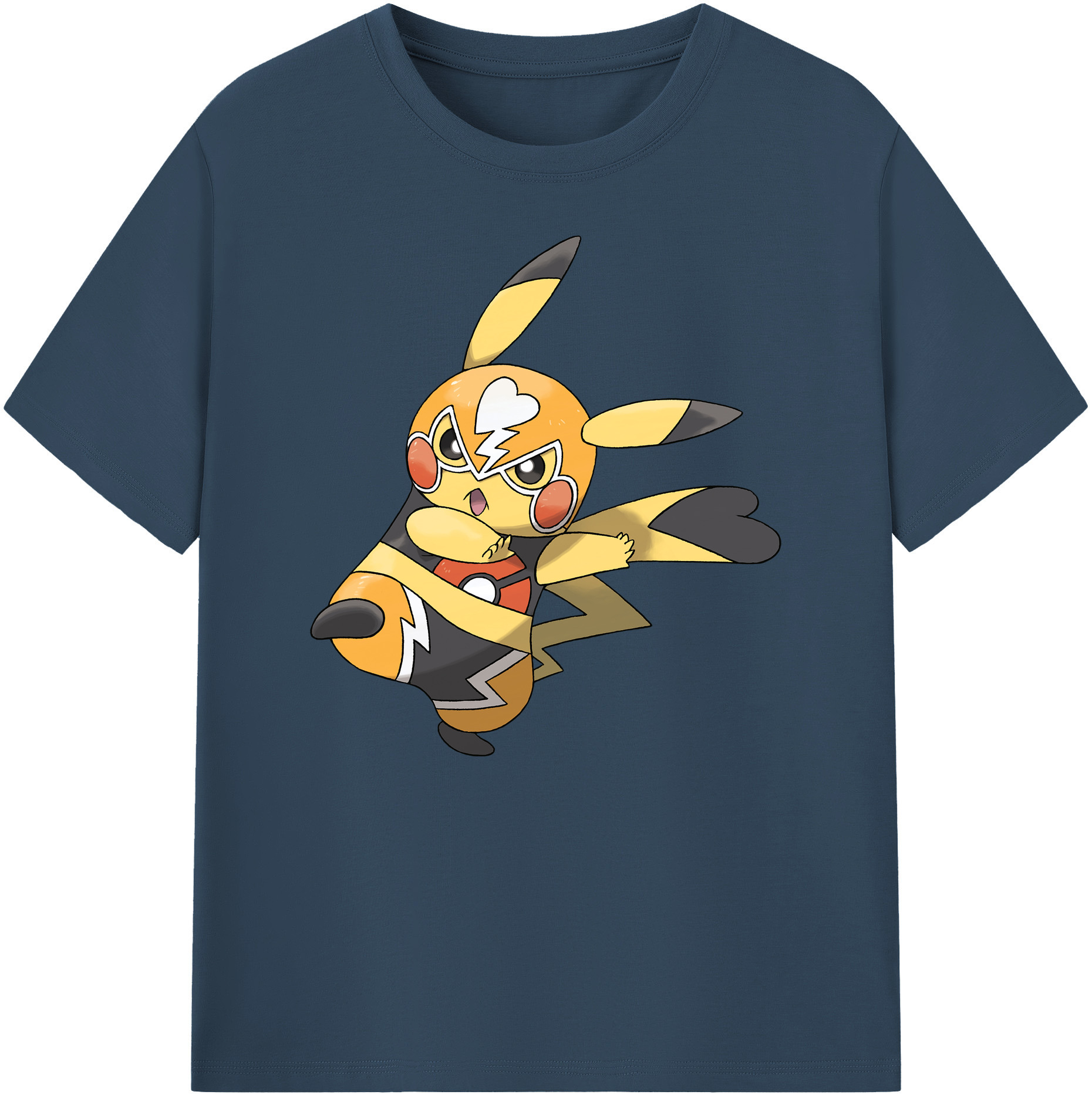 （画像用） ポケットモンスター Pokémon 綿100％ メンズ半袖Tシャツ｜肌触りやわらか＆通気性