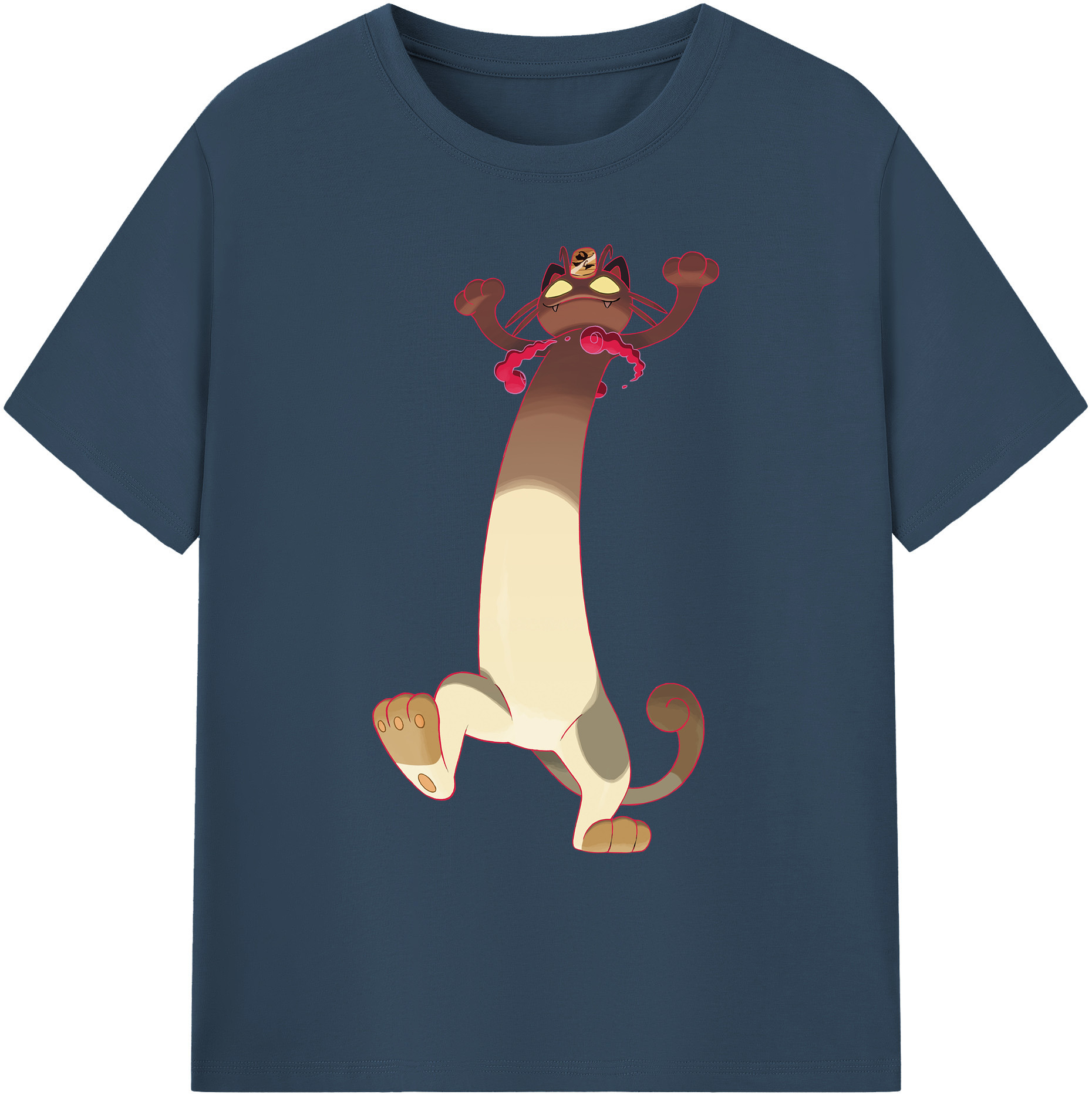 （画像用） ポケットモンスター Pokémon 綿100％ メンズ半袖Tシャツ｜肌触りやわらか＆通気性