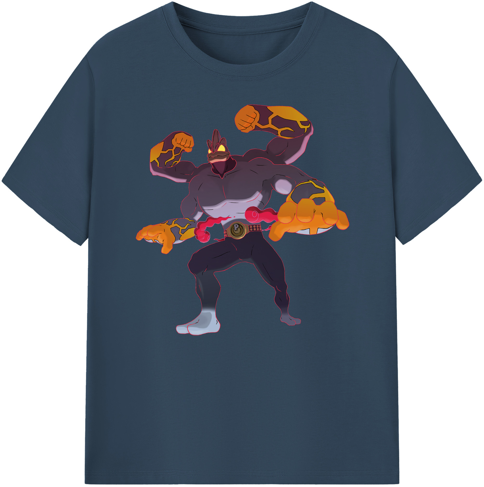 （画像用） ポケットモンスター Pokémon 綿100％ メンズ半袖Tシャツ｜肌触りやわらか＆通気性