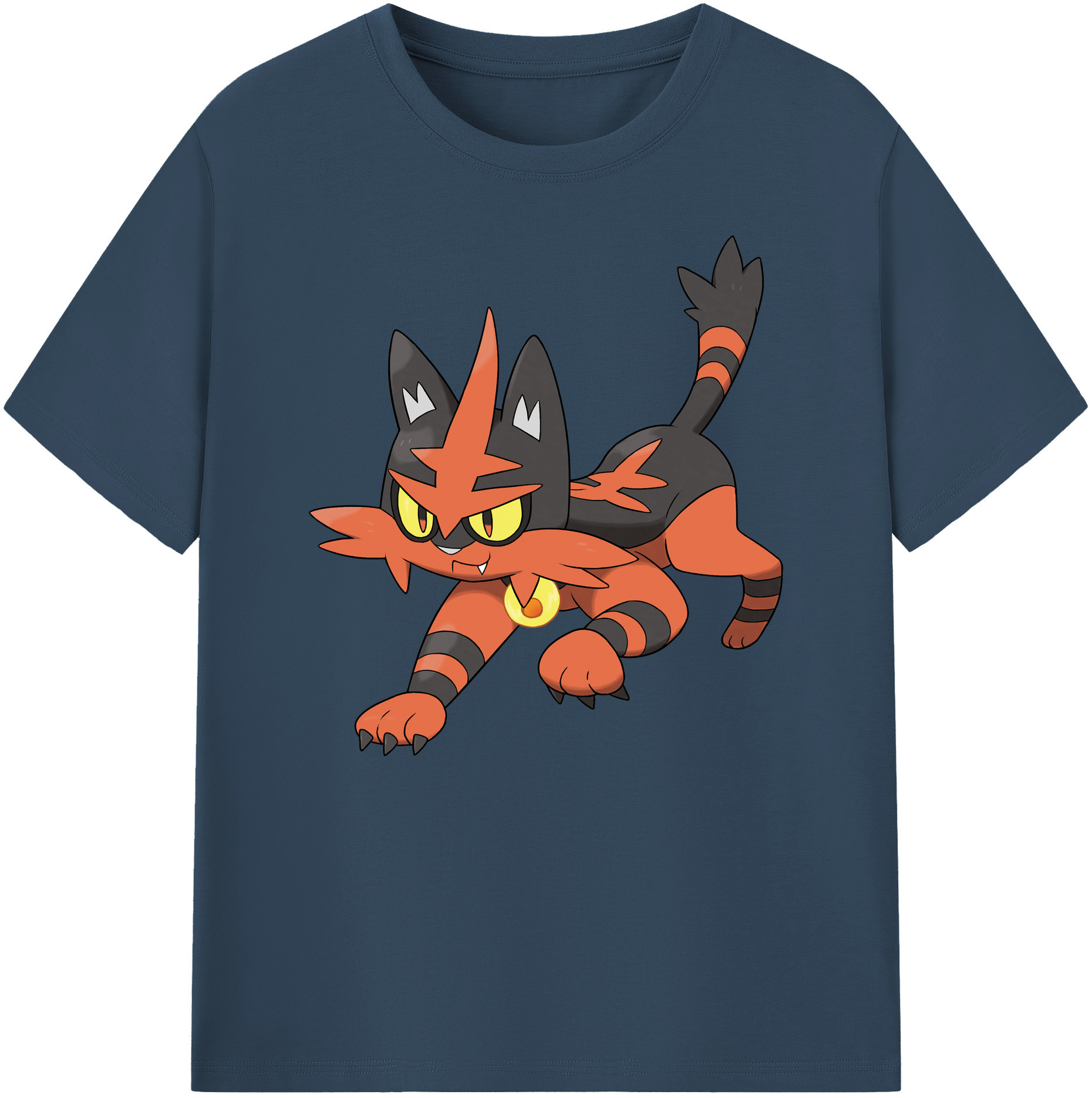 （画像用） ポケットモンスター Pokémon 綿100％ メンズ半袖Tシャツ｜肌触りやわらか＆通気性