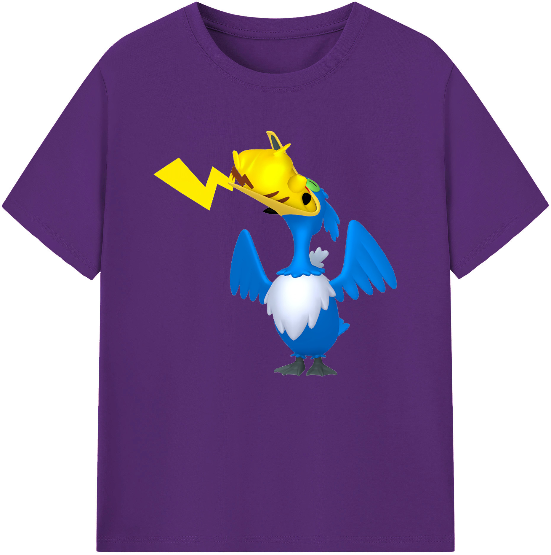（画像用） ポケットモンスター Pokémon 綿100％ メンズ半袖Tシャツ｜肌触りやわらか＆通気性