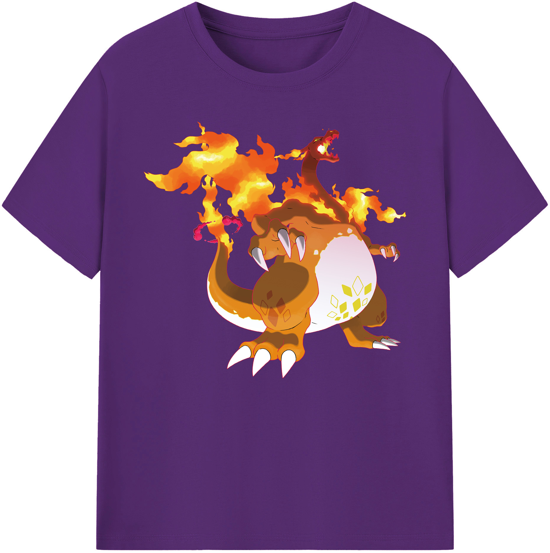 （画像用） ポケットモンスター Pokémon 綿100％ メンズ半袖Tシャツ｜肌触りやわらか＆通気性
