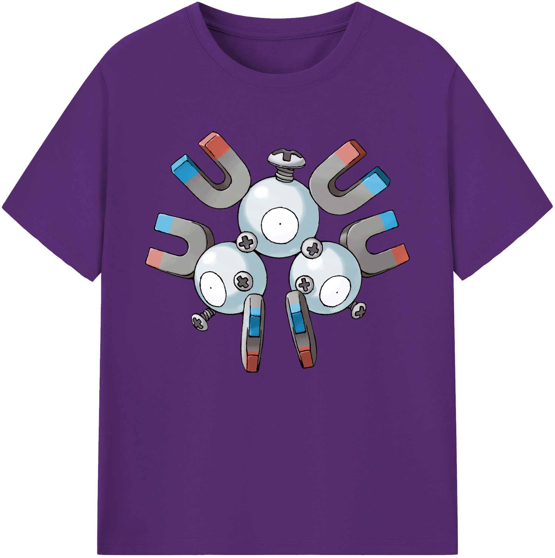 （画像用） ポケットモンスター Pokémon 綿100％ メンズ半袖Tシャツ｜肌触りやわらか＆通気性