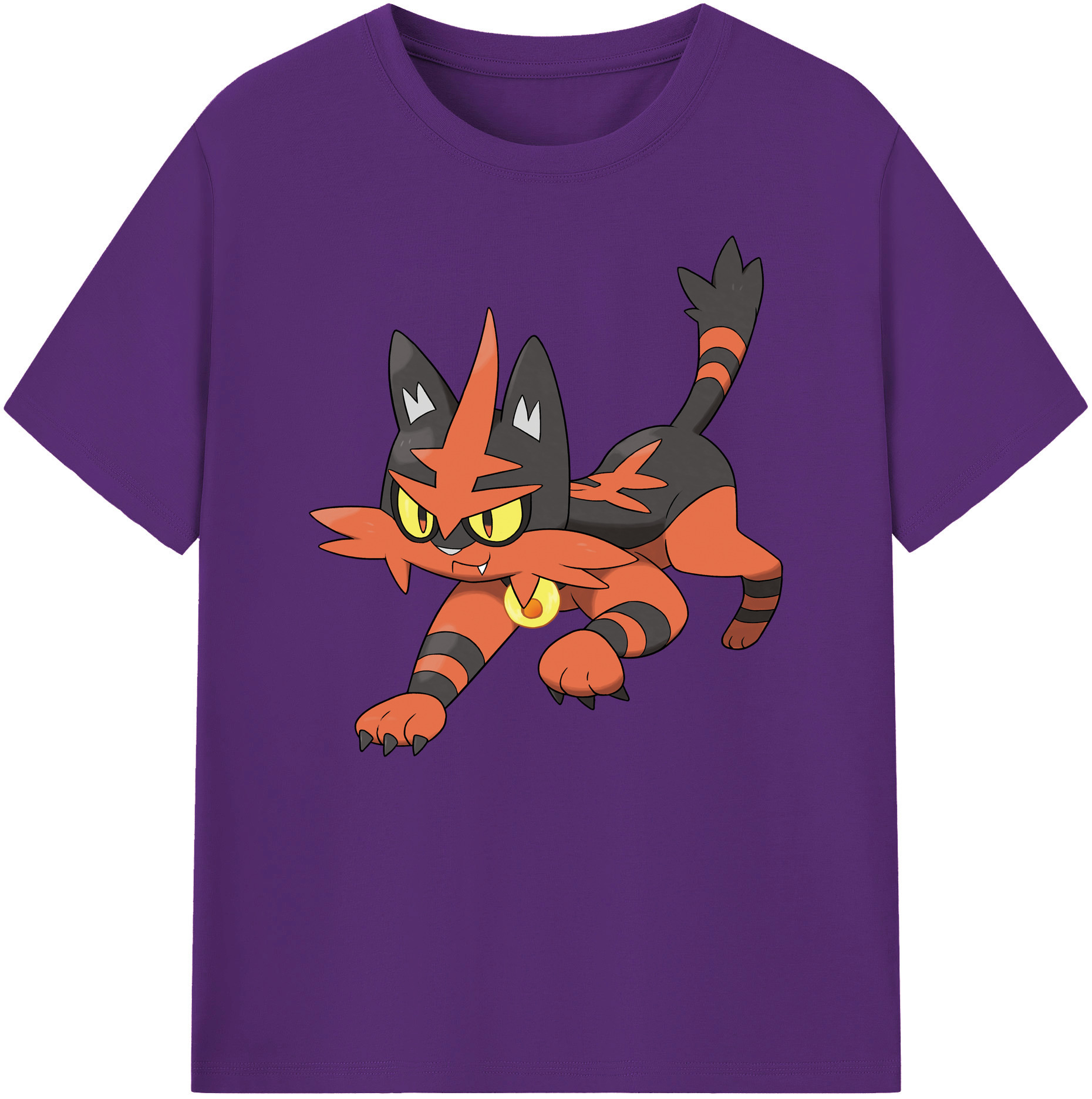 （画像用） ポケットモンスター Pokémon 綿100％ メンズ半袖Tシャツ｜肌触りやわらか＆通気性