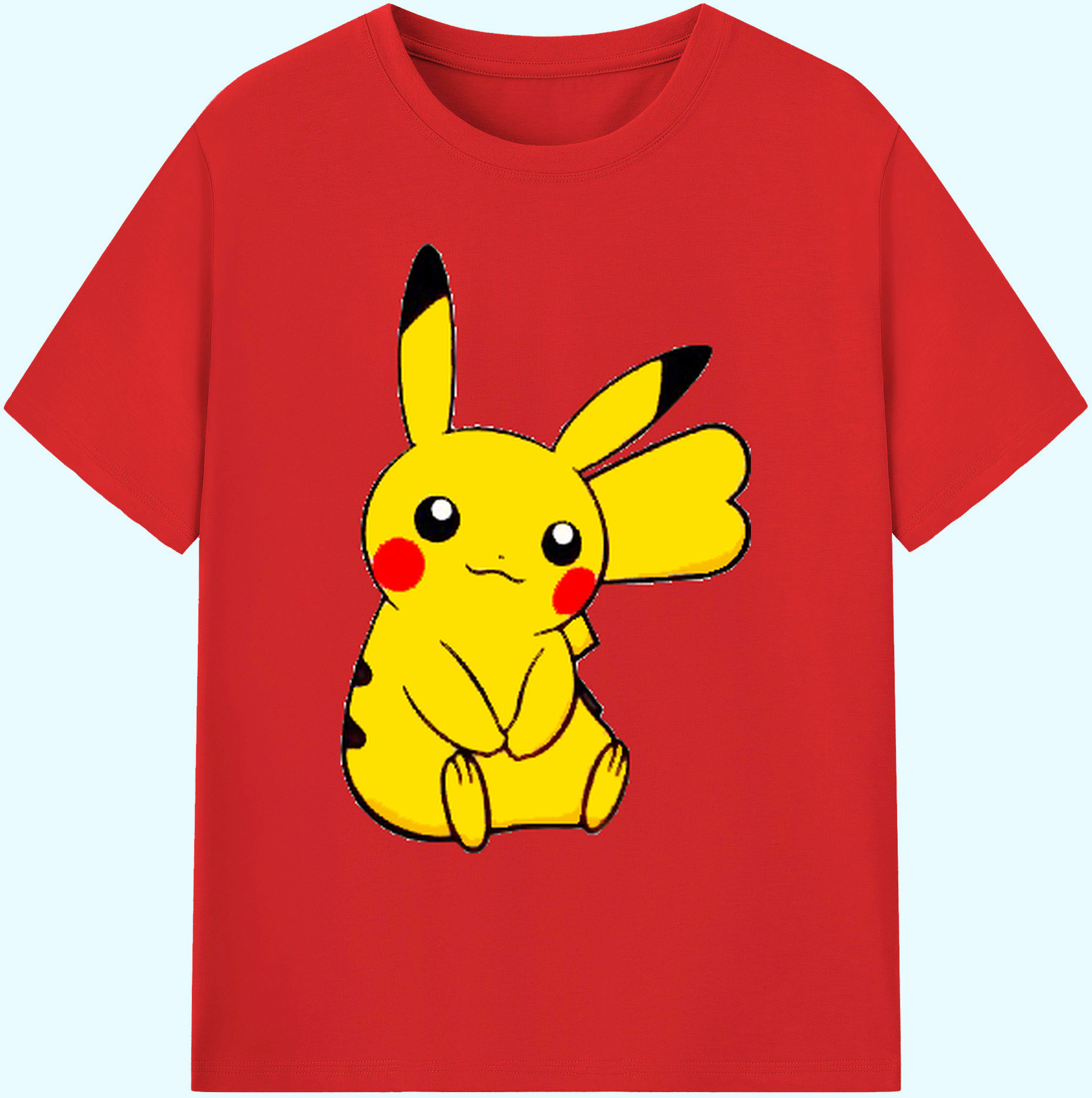 （画像用） ポケットモンスター Pokémon 綿100％ メンズ半袖Tシャツ｜肌触りやわらか＆通気性