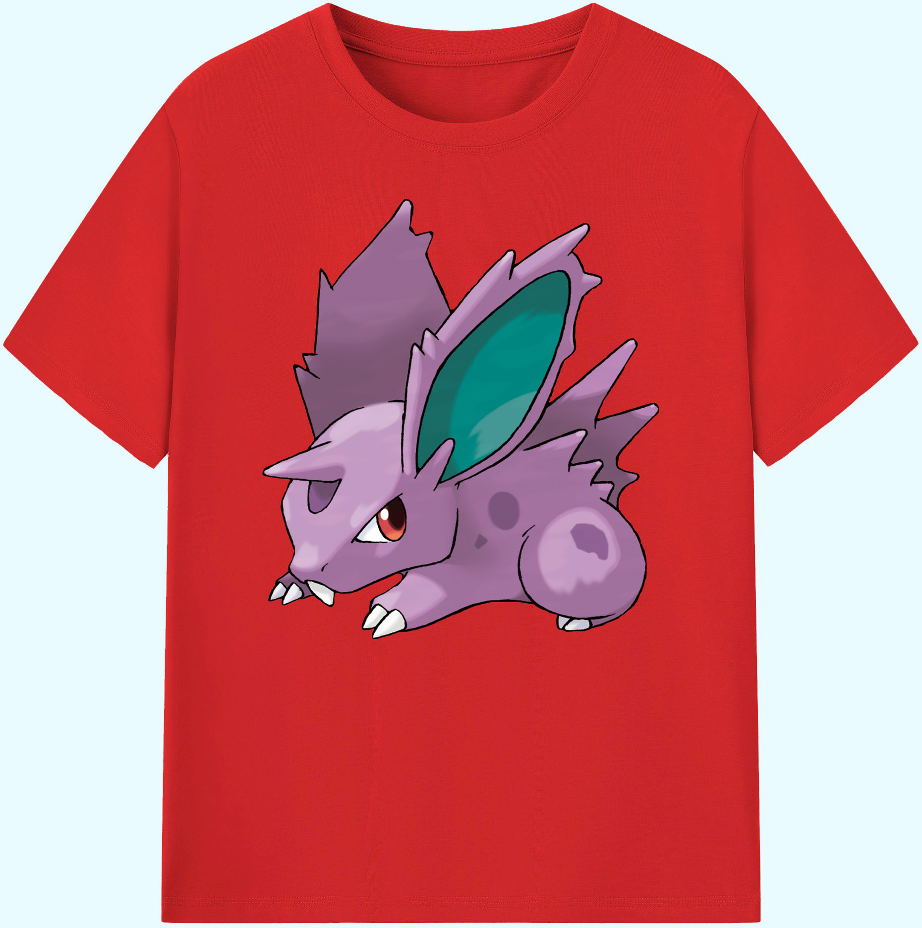 （画像用） ポケットモンスター Pokémon 綿100％ メンズ半袖Tシャツ｜肌触りやわらか＆通気性