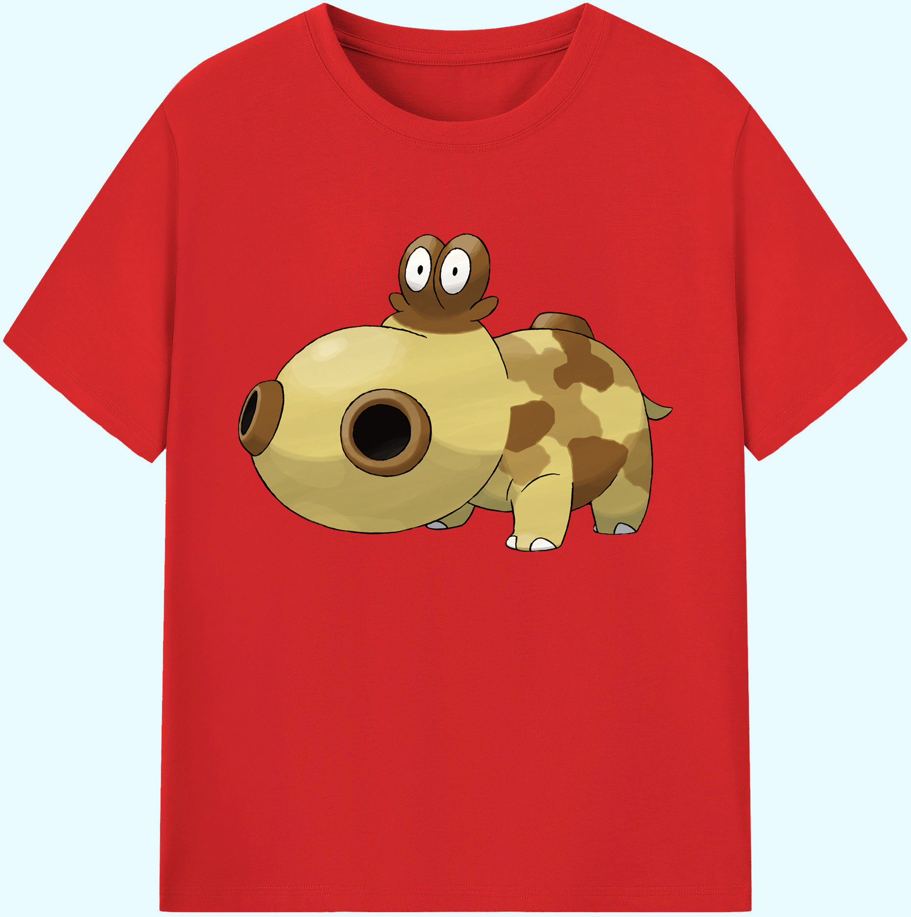 （画像用） ポケットモンスター Pokémon 綿100％ メンズ半袖Tシャツ｜肌触りやわらか＆通気性