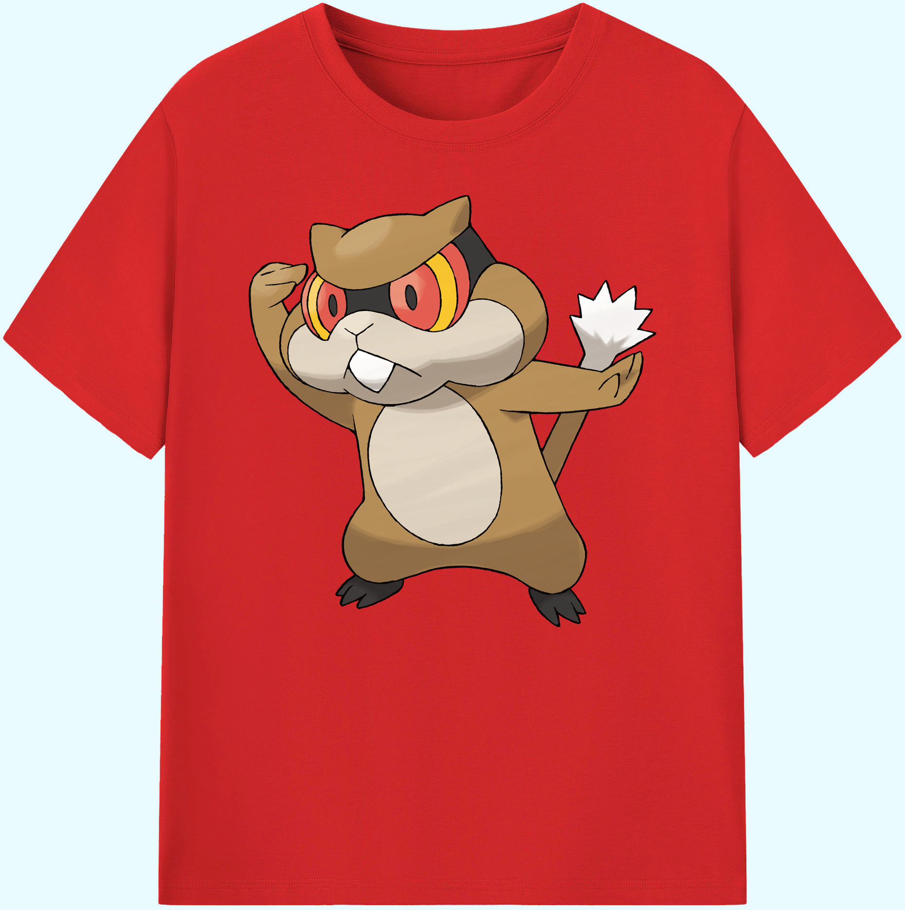 （画像用） ポケットモンスター Pokémon 綿100％ メンズ半袖Tシャツ｜肌触りやわらか＆通気性