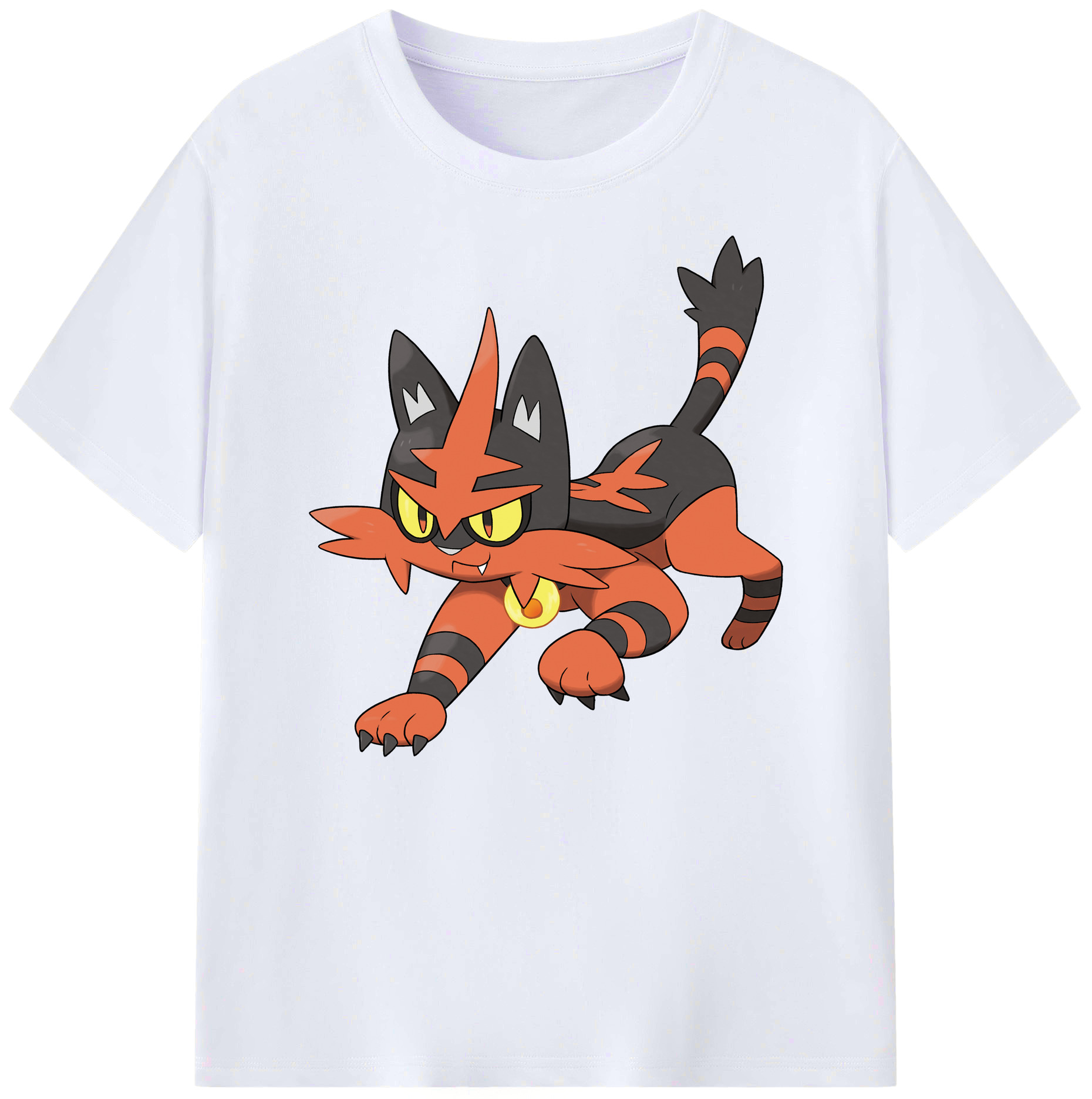 （画像用） ポケットモンスター Pokémon 綿100％ メンズ半袖Tシャツ｜肌触りやわらか＆通気性