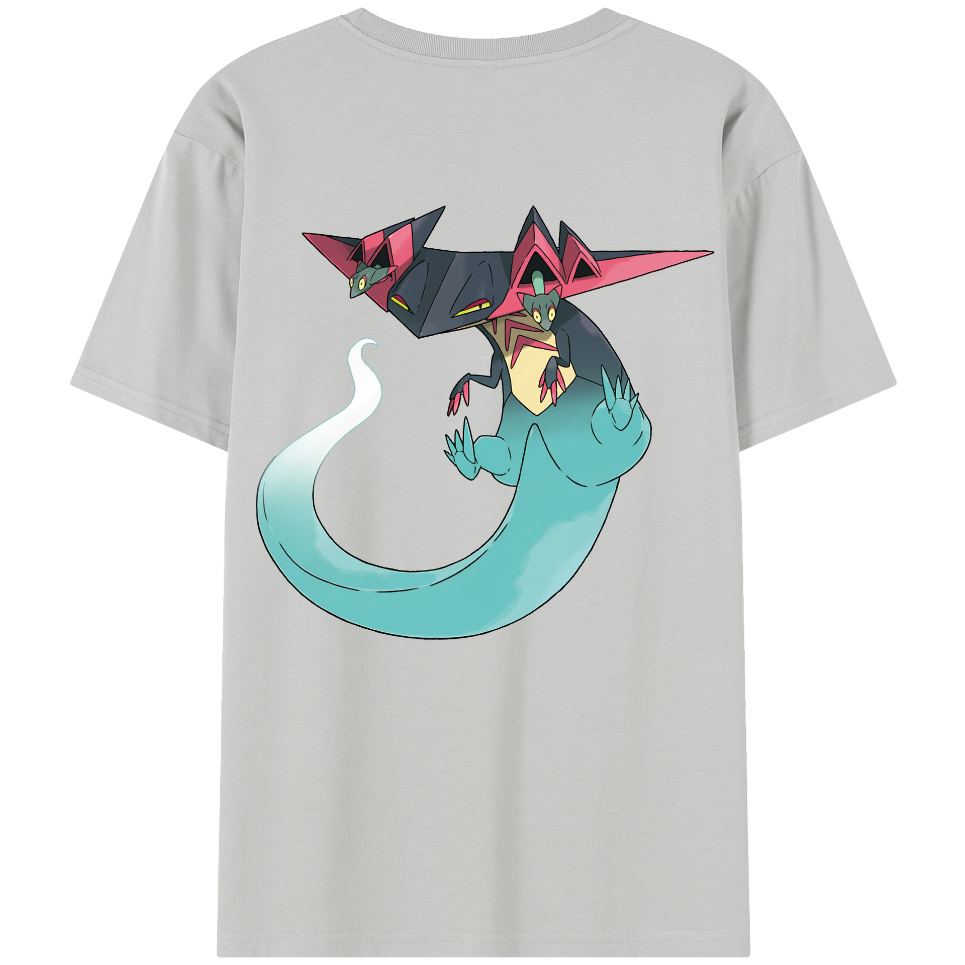 （画像用） ポケットモンスター Pokémon レディース半袖Tシャツ(バックプリント)