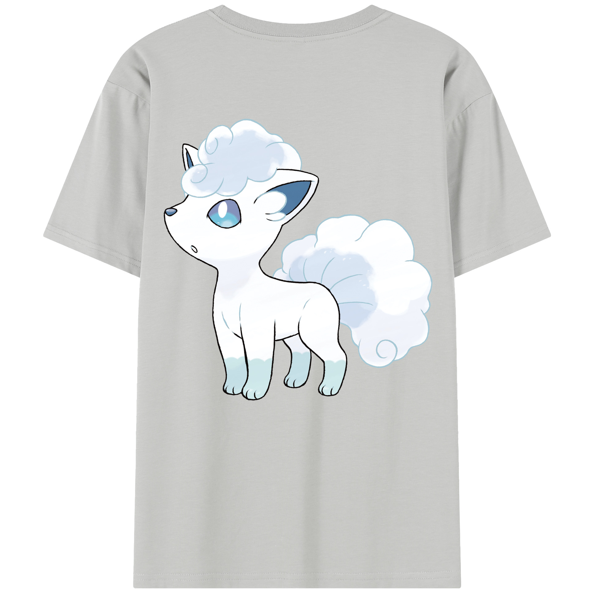 （画像用） ポケットモンスター Pokémon レディース半袖Tシャツ(バックプリント)