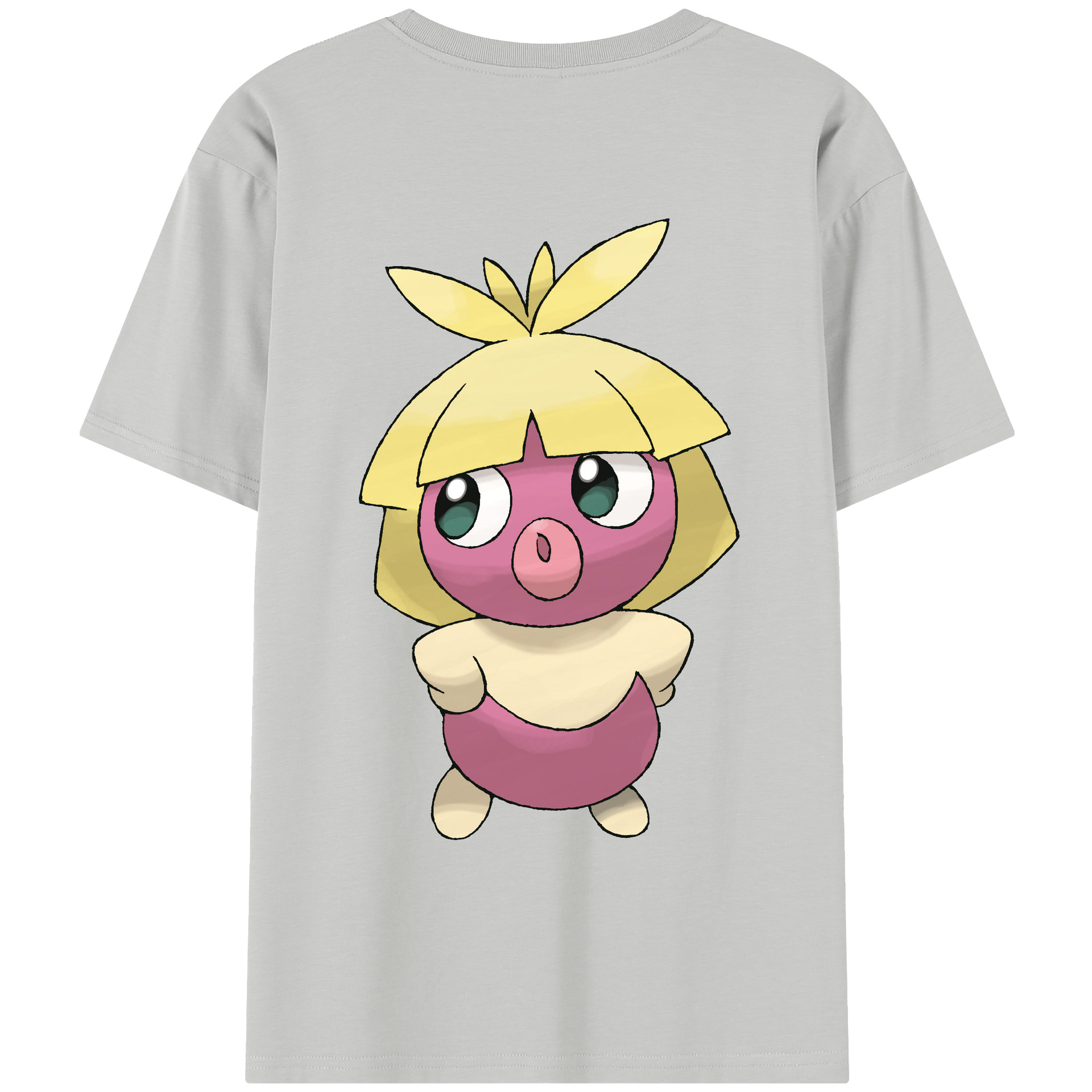（画像用） ポケットモンスター Pokémon レディース半袖Tシャツ(バックプリント)