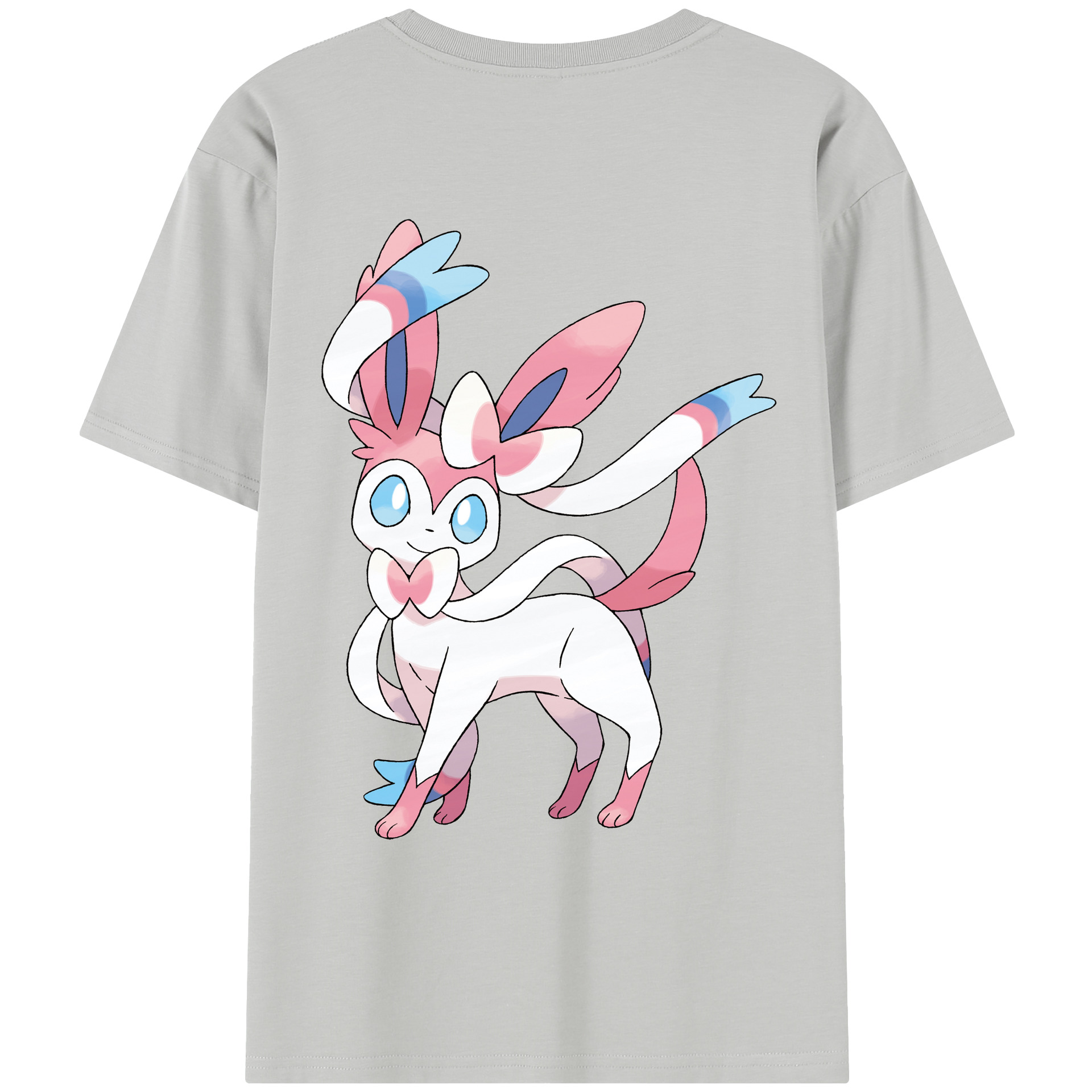 （画像用） ポケットモンスター Pokémon レディース半袖Tシャツ(バックプリント)