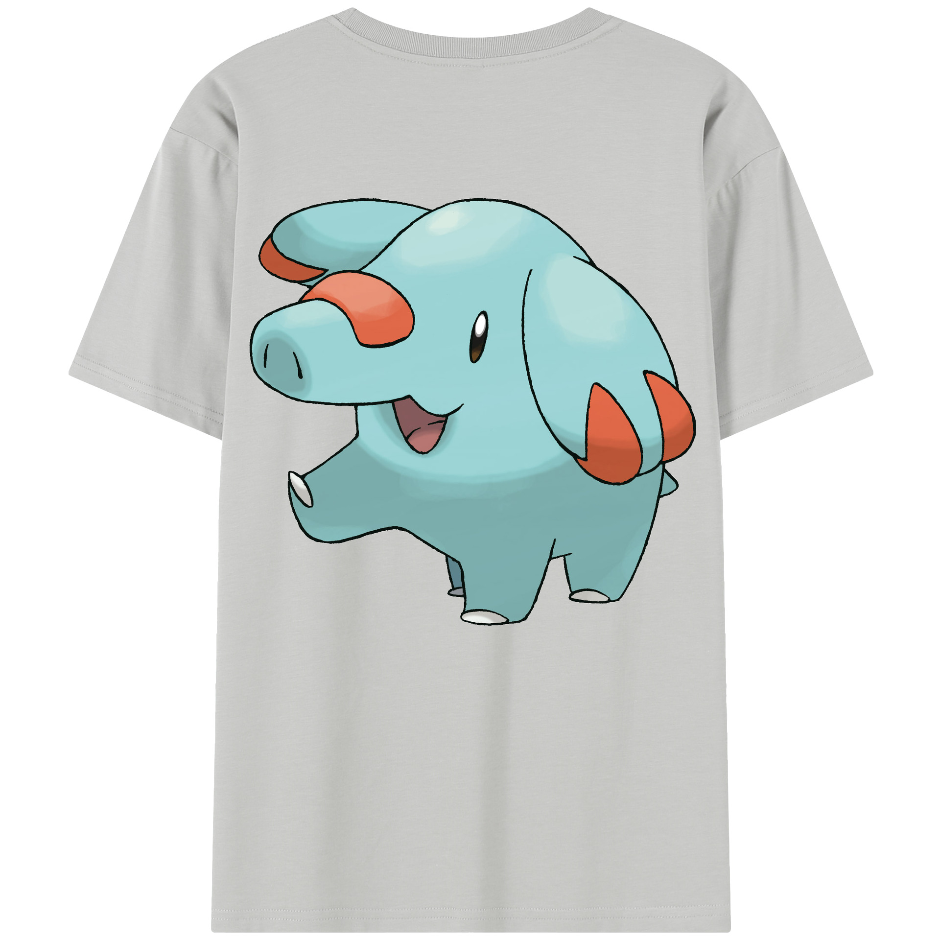 （画像用） ポケットモンスター Pokémon レディース半袖Tシャツ(バックプリント)