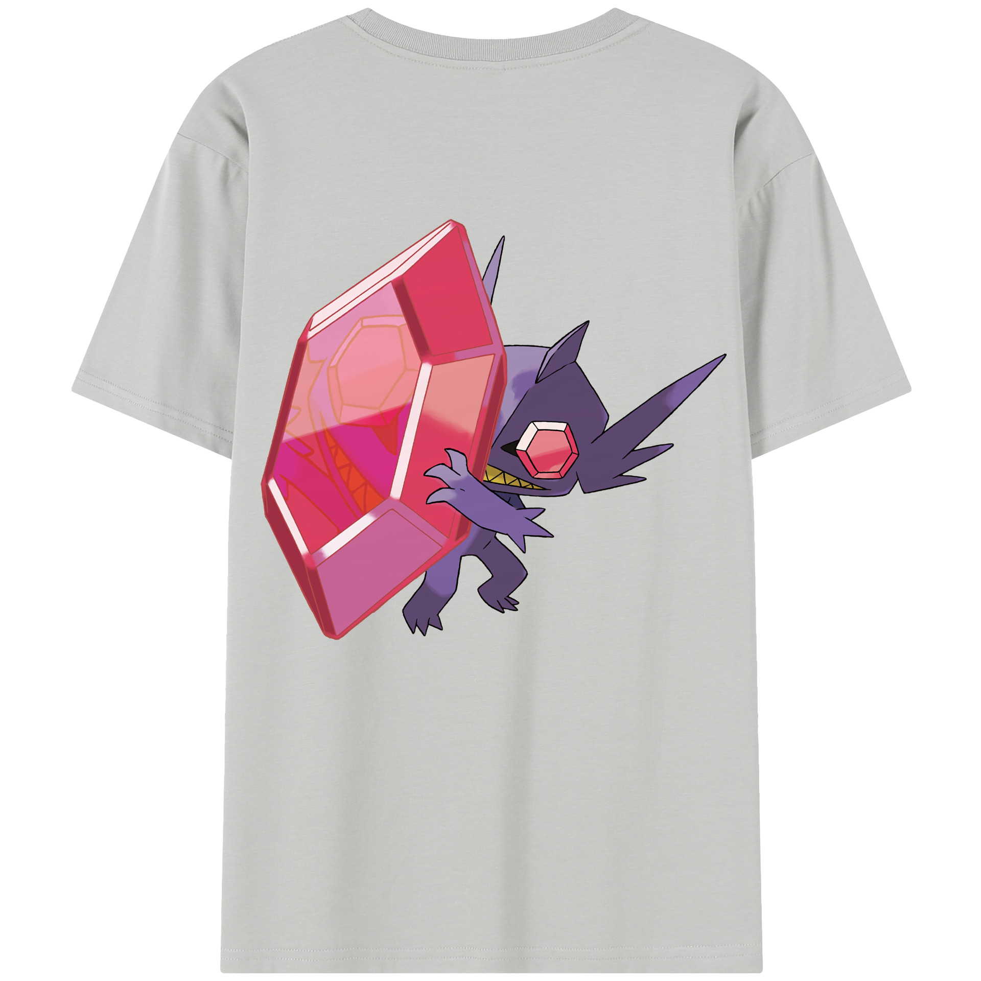 （画像用） ポケットモンスター Pokémon レディース半袖Tシャツ(バックプリント)