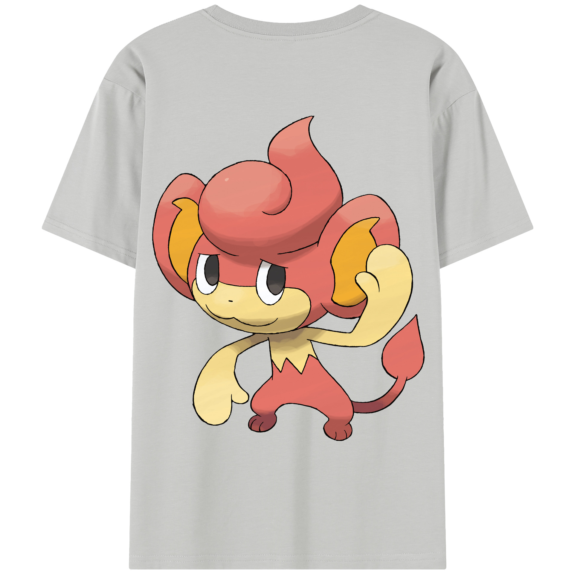 （画像用） ポケットモンスター Pokémon レディース半袖Tシャツ(バックプリント)