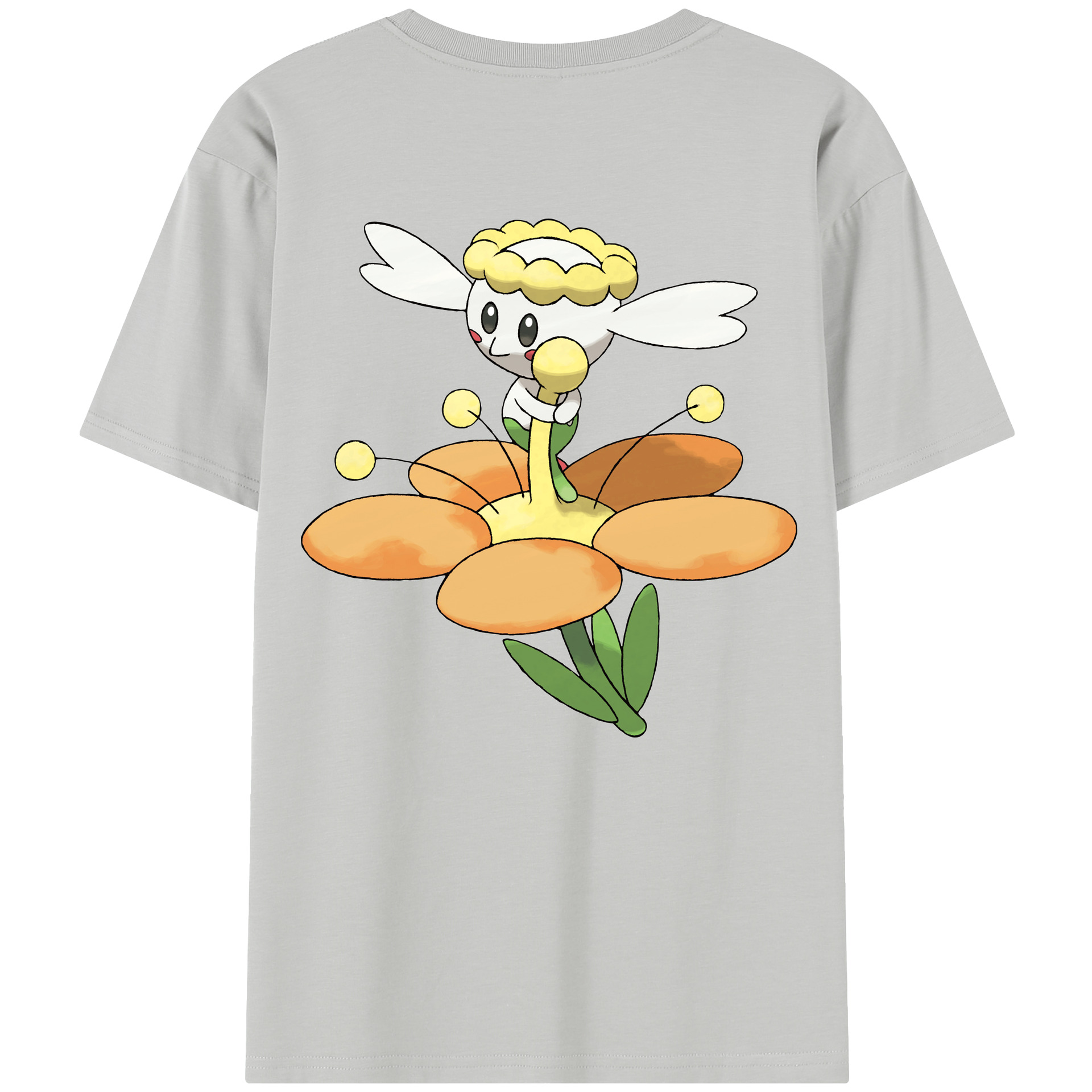 （画像用） ポケットモンスター Pokémon レディース半袖Tシャツ(バックプリント)