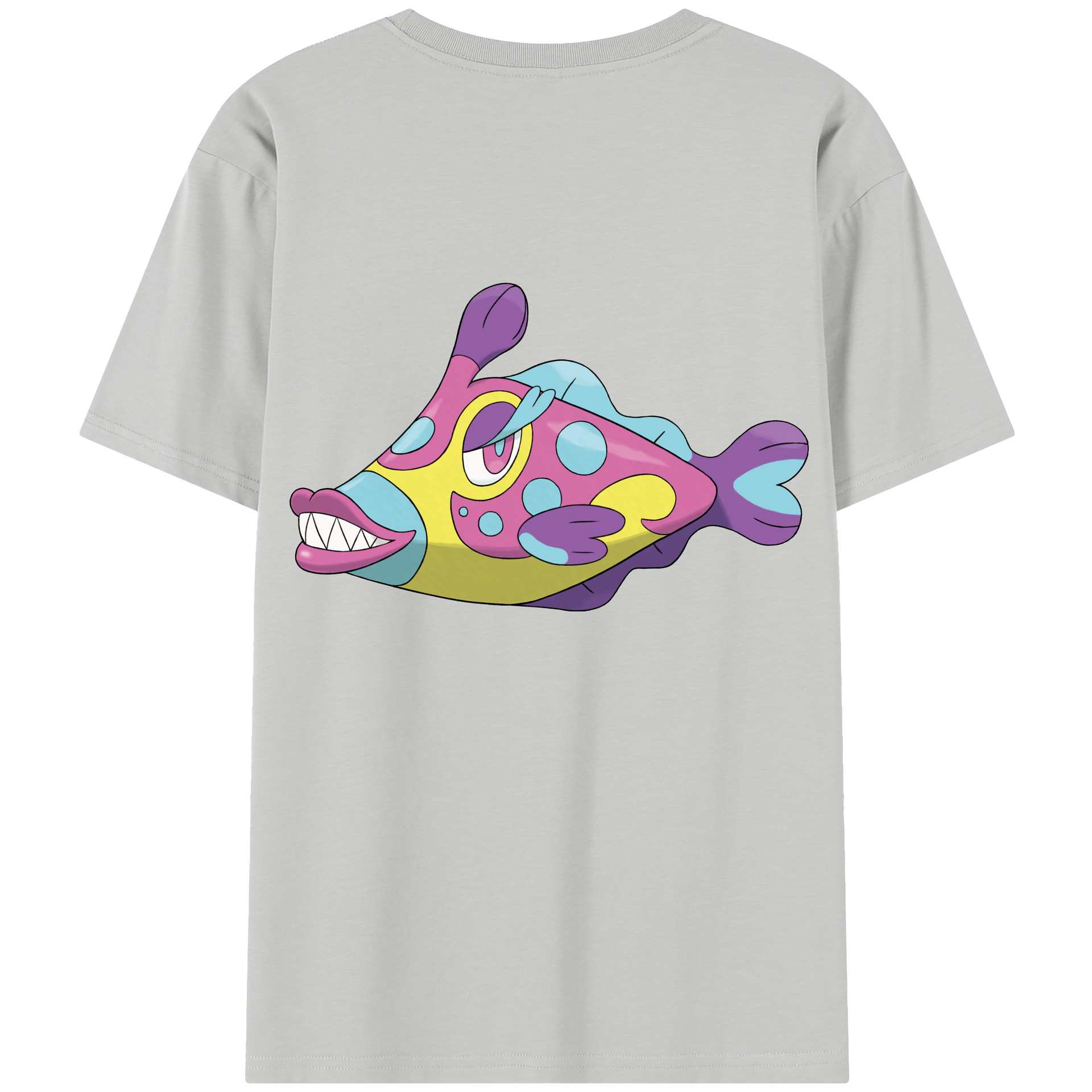 （画像用） ポケットモンスター Pokémon レディース半袖Tシャツ(バックプリント)
