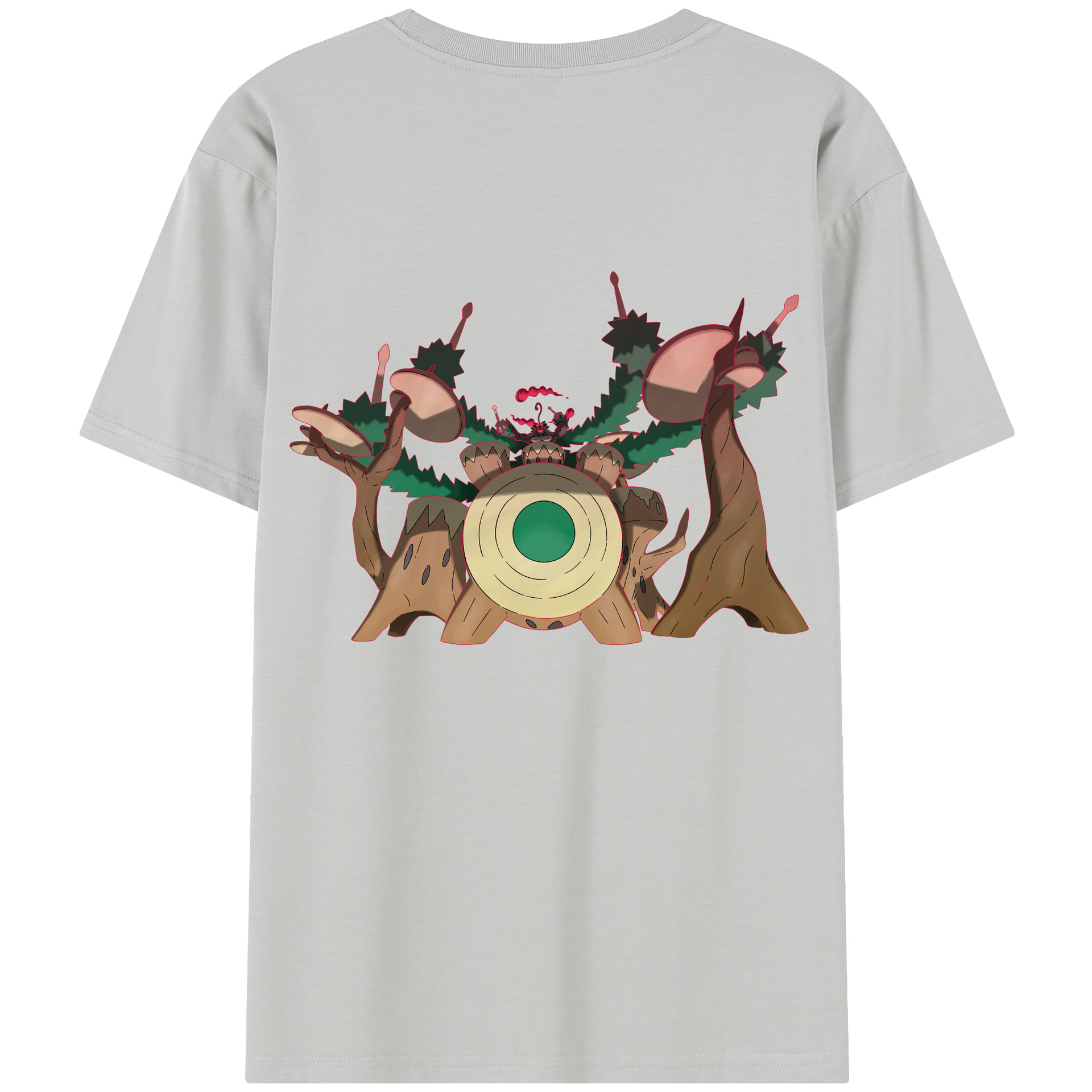 （画像用） ポケットモンスター Pokémon レディース半袖Tシャツ(バックプリント)