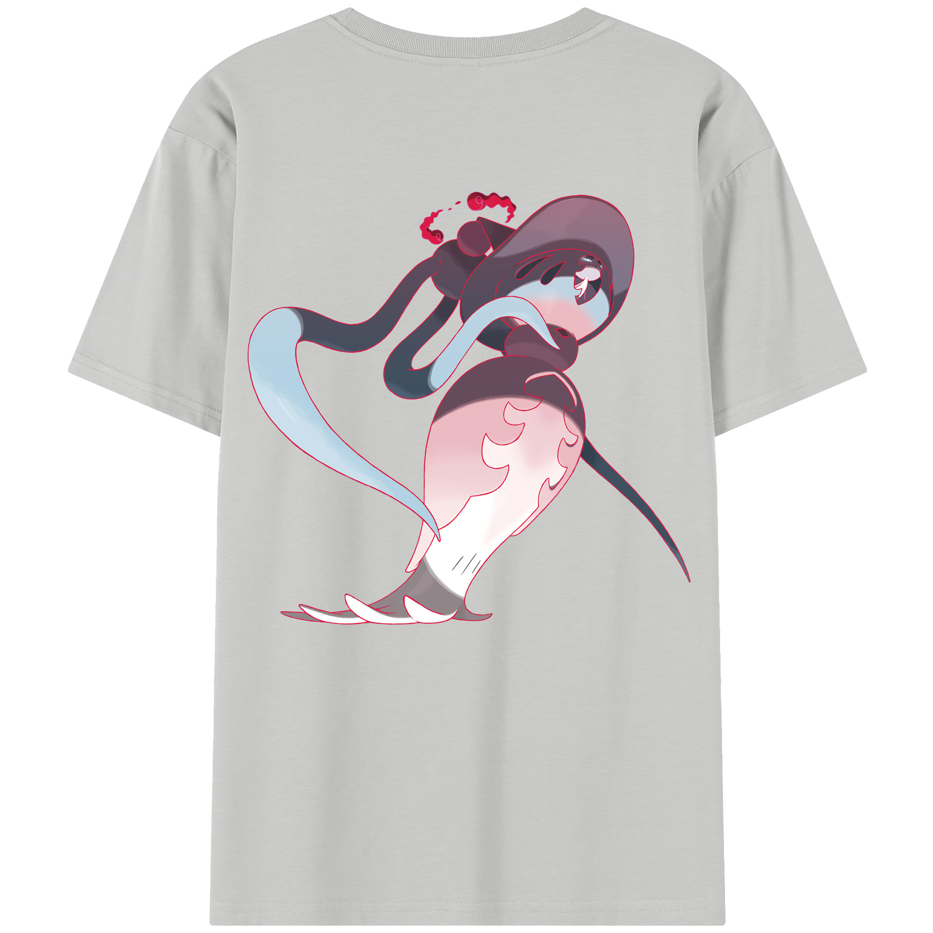 （画像用） ポケットモンスター Pokémon レディース半袖Tシャツ(バックプリント)