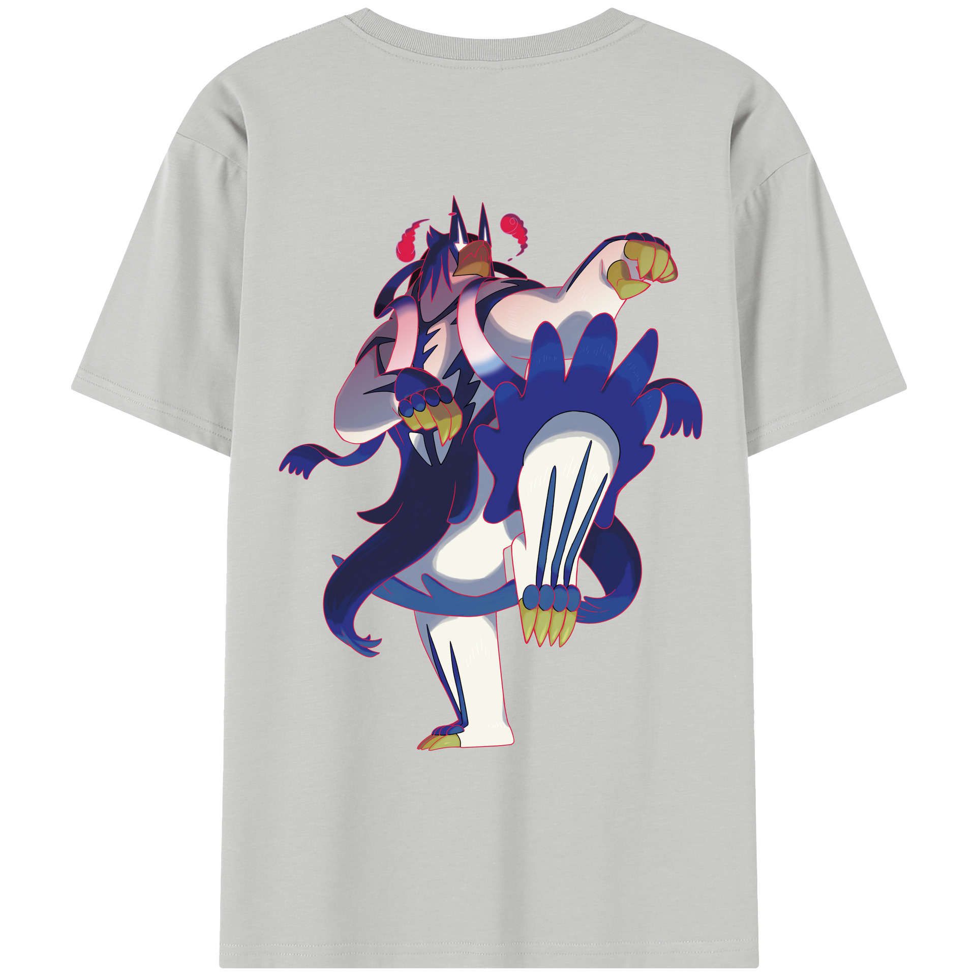 （画像用） ポケットモンスター Pokémon レディース半袖Tシャツ(バックプリント)