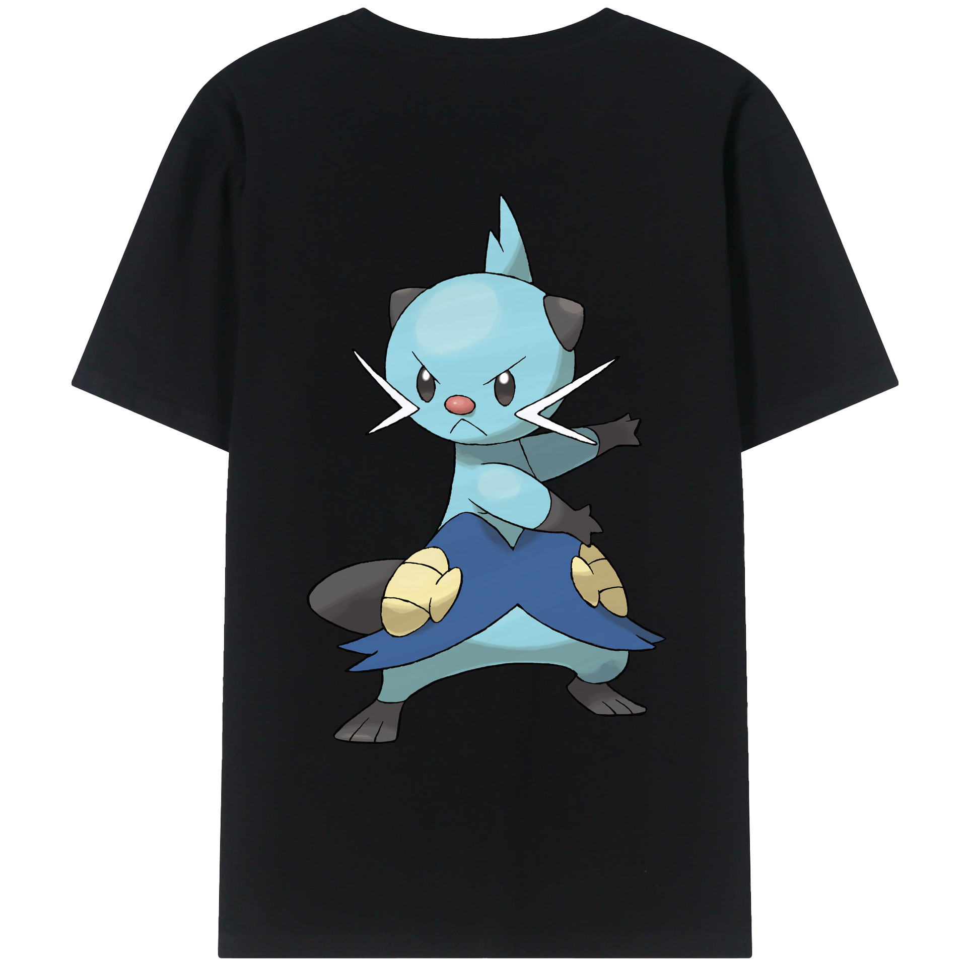 （画像用） ポケットモンスター Pokémon レディース半袖Tシャツ(バックプリント)