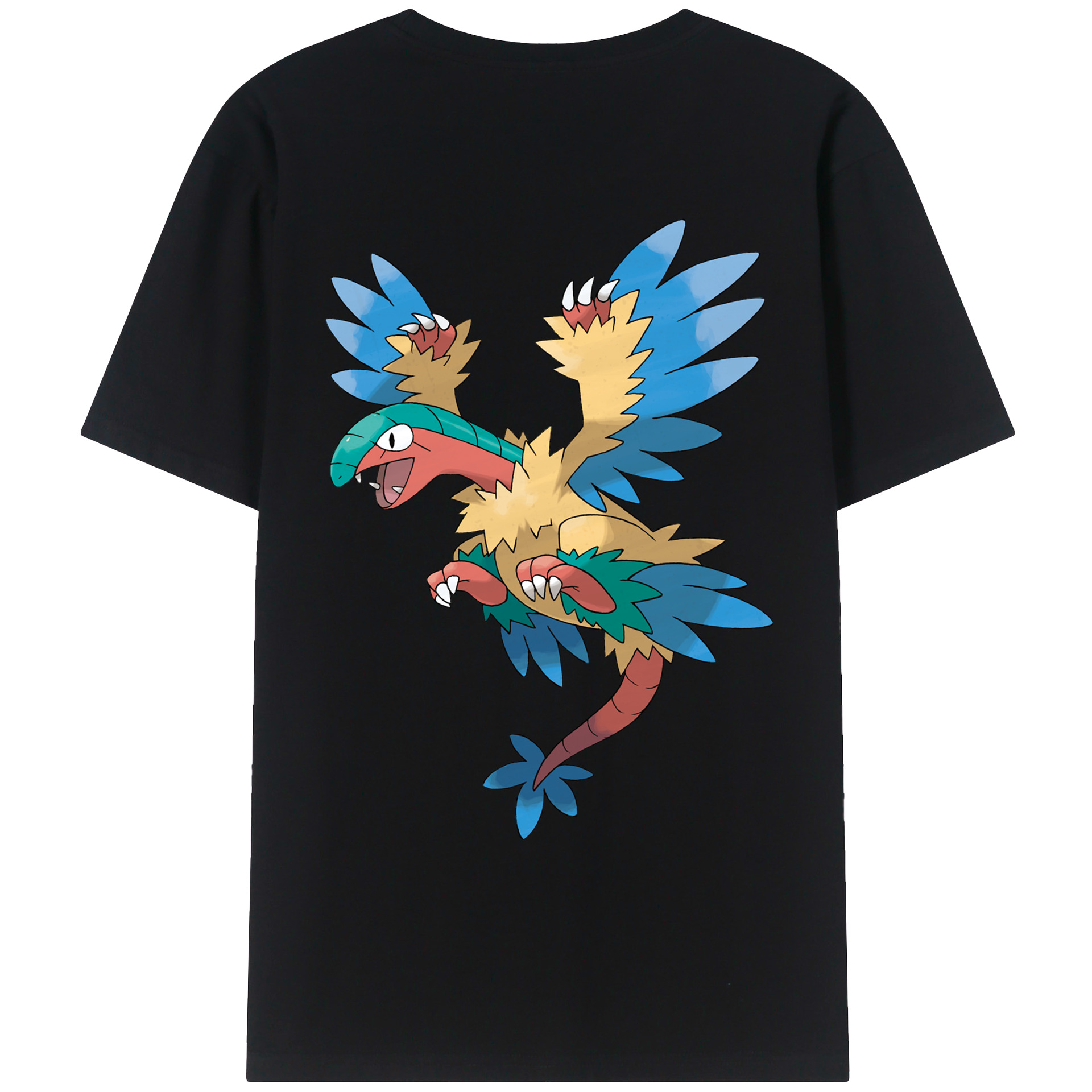 （画像用） ポケットモンスター Pokémon レディース半袖Tシャツ(バックプリント)