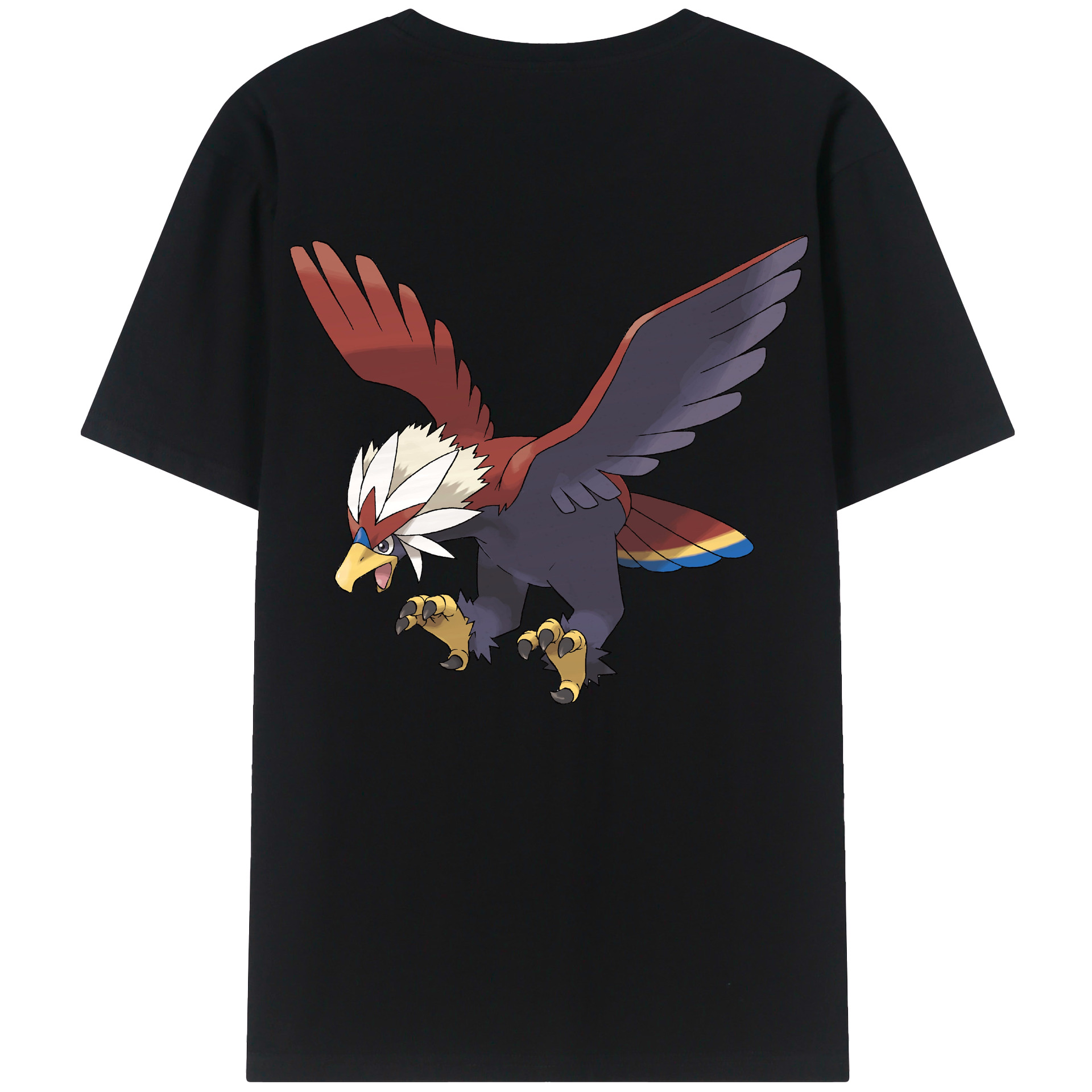 （画像用） ポケットモンスター Pokémon レディース半袖Tシャツ(バックプリント)