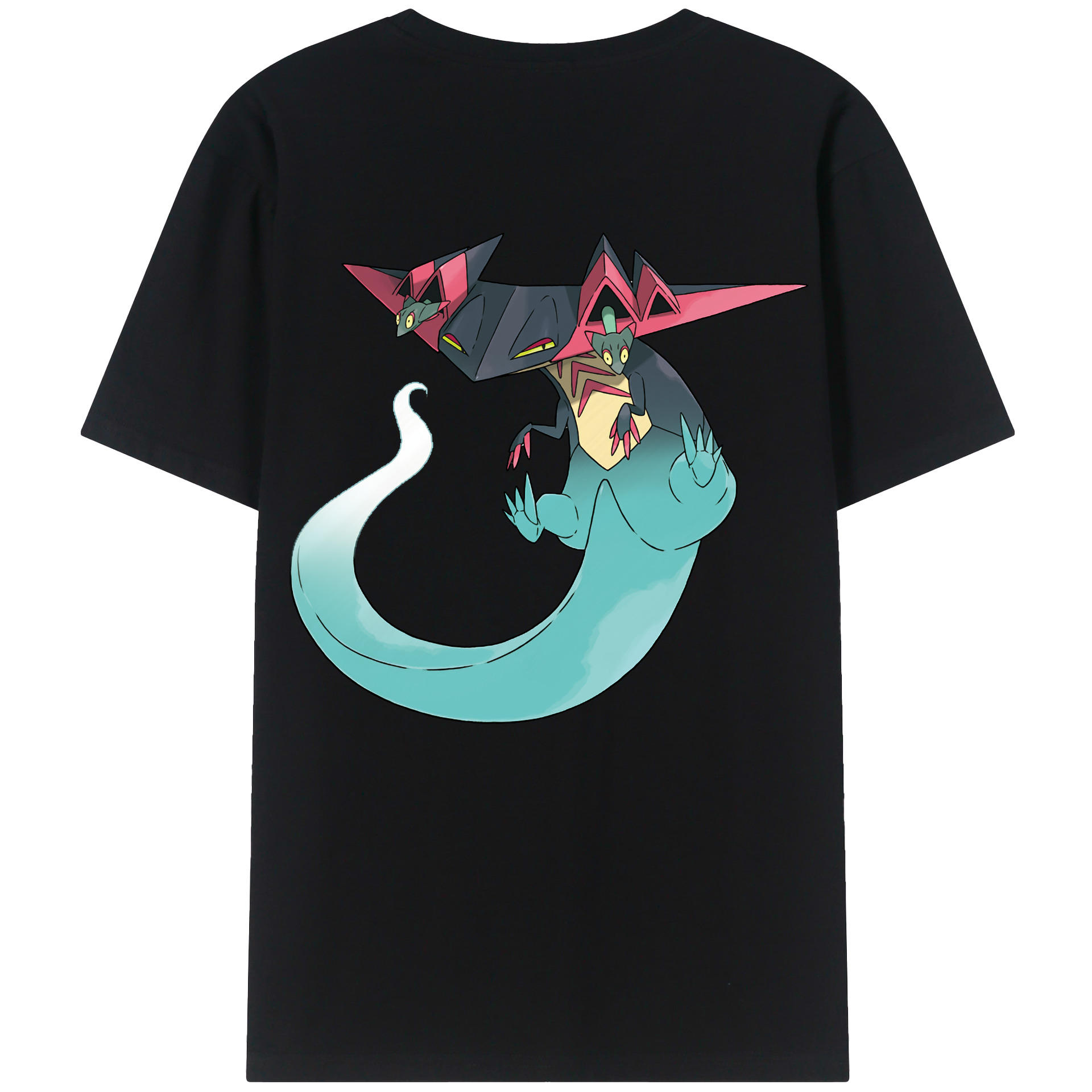 （画像用） ポケットモンスター Pokémon レディース半袖Tシャツ(バックプリント)