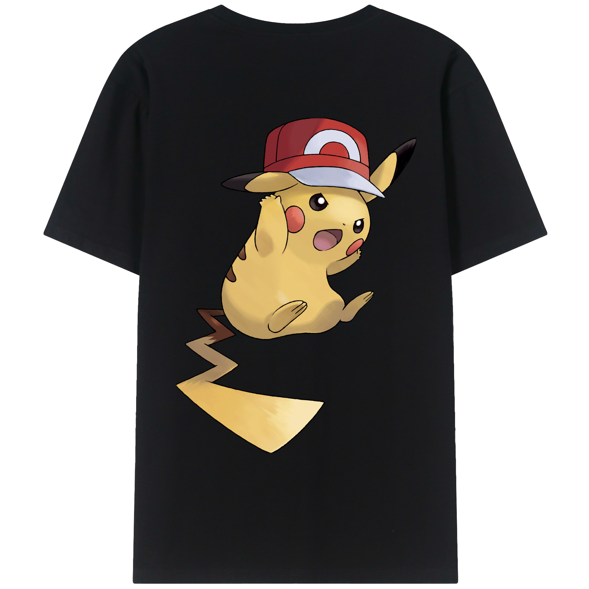 （画像用） ポケットモンスター Pokémon レディース半袖Tシャツ(バックプリント)