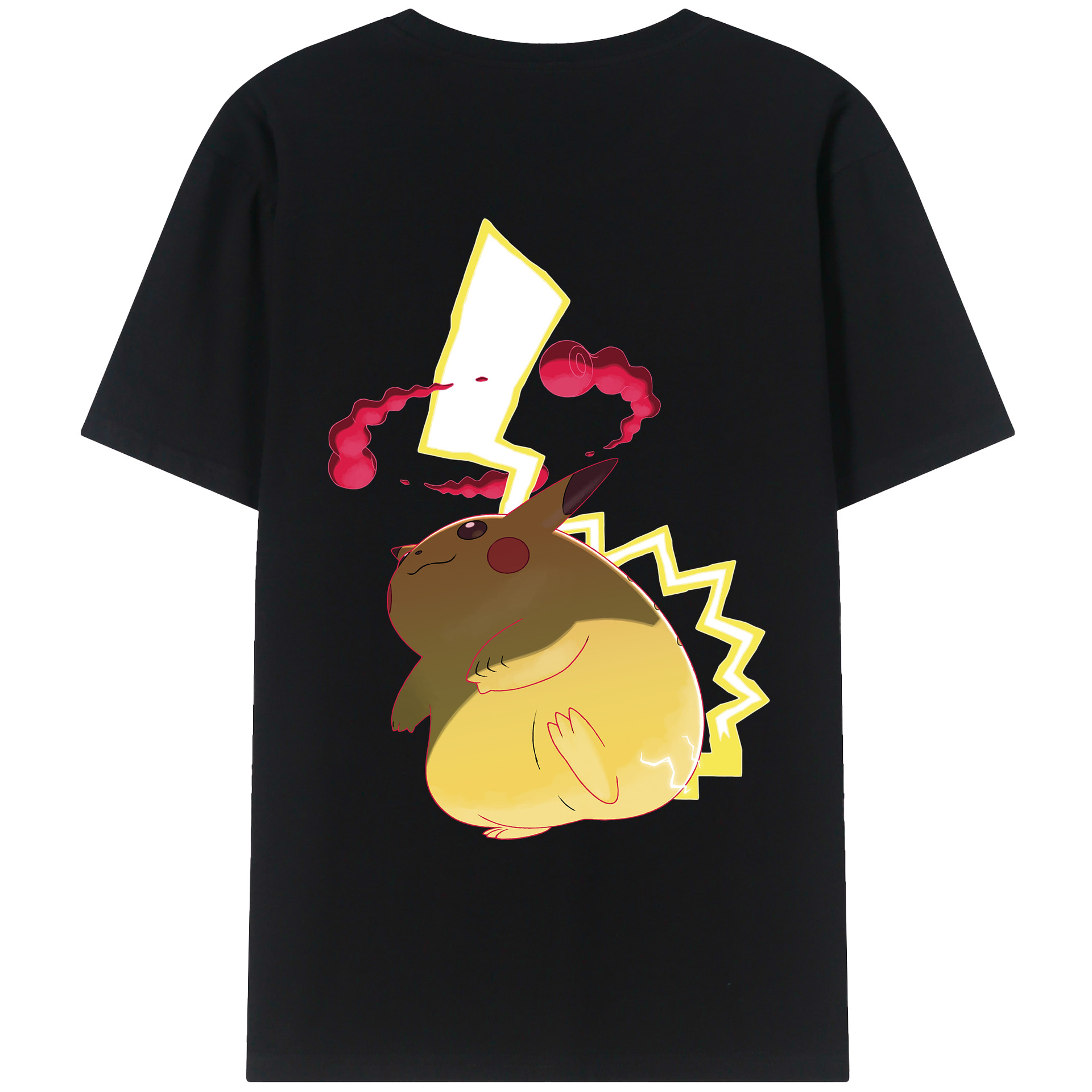 （画像用） ポケットモンスター Pokémon レディース半袖Tシャツ(バックプリント)