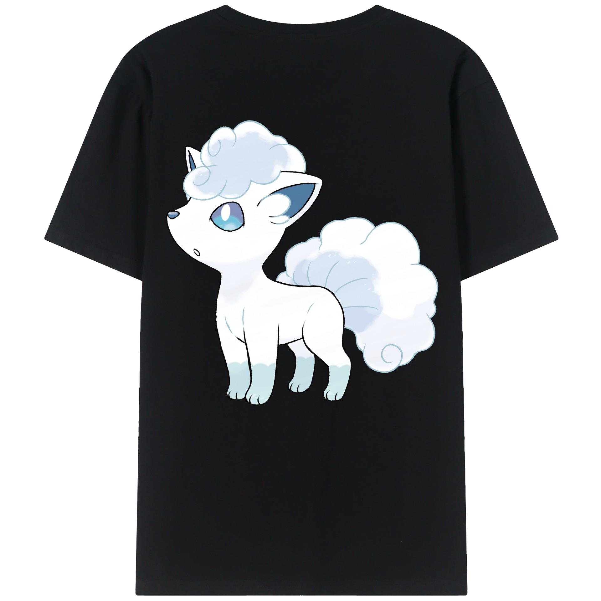 （画像用） ポケットモンスター Pokémon レディース半袖Tシャツ(バックプリント)
