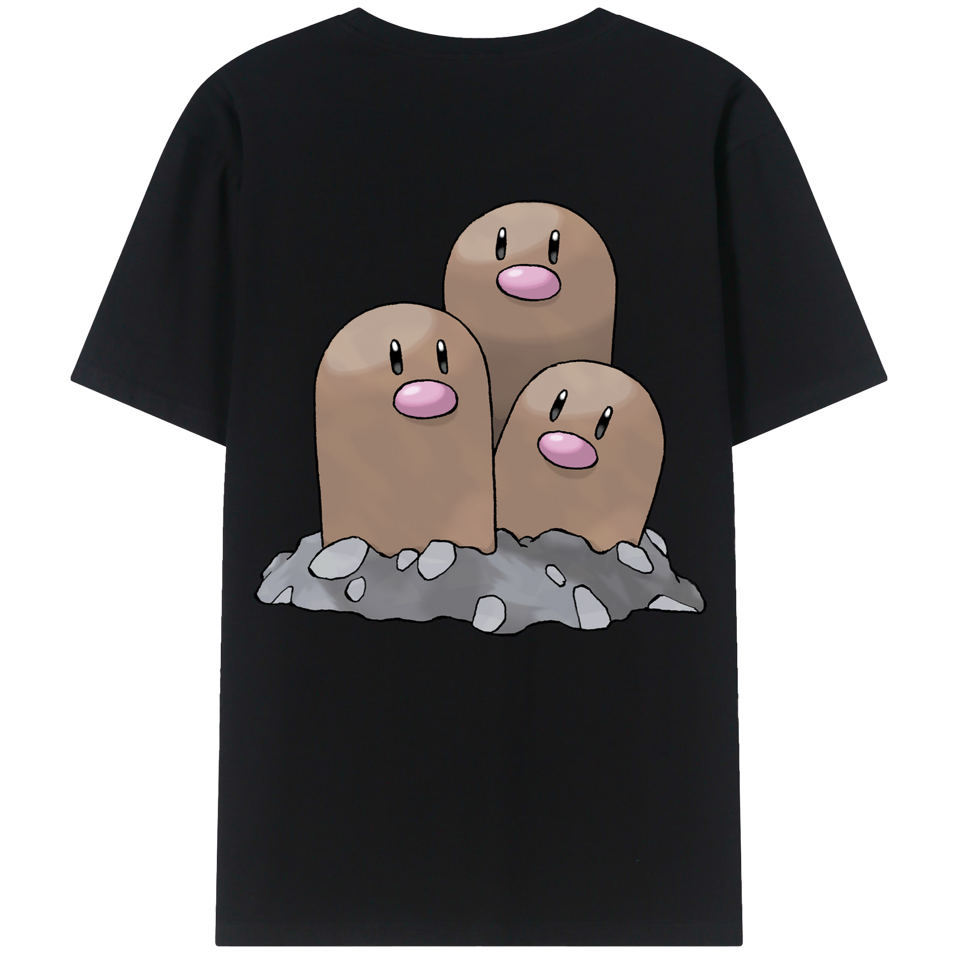 （画像用） ポケットモンスター Pokémon レディース半袖Tシャツ(バックプリント)
