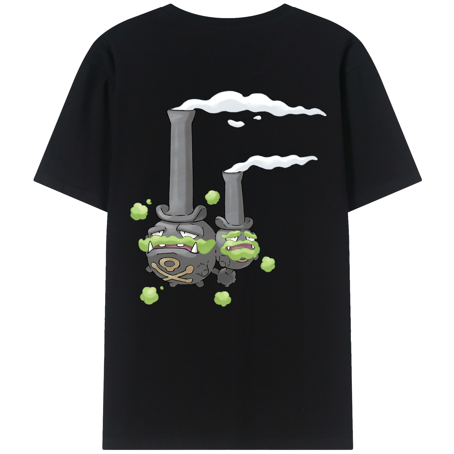 （画像用） ポケットモンスター Pokémon レディース半袖Tシャツ(バックプリント)