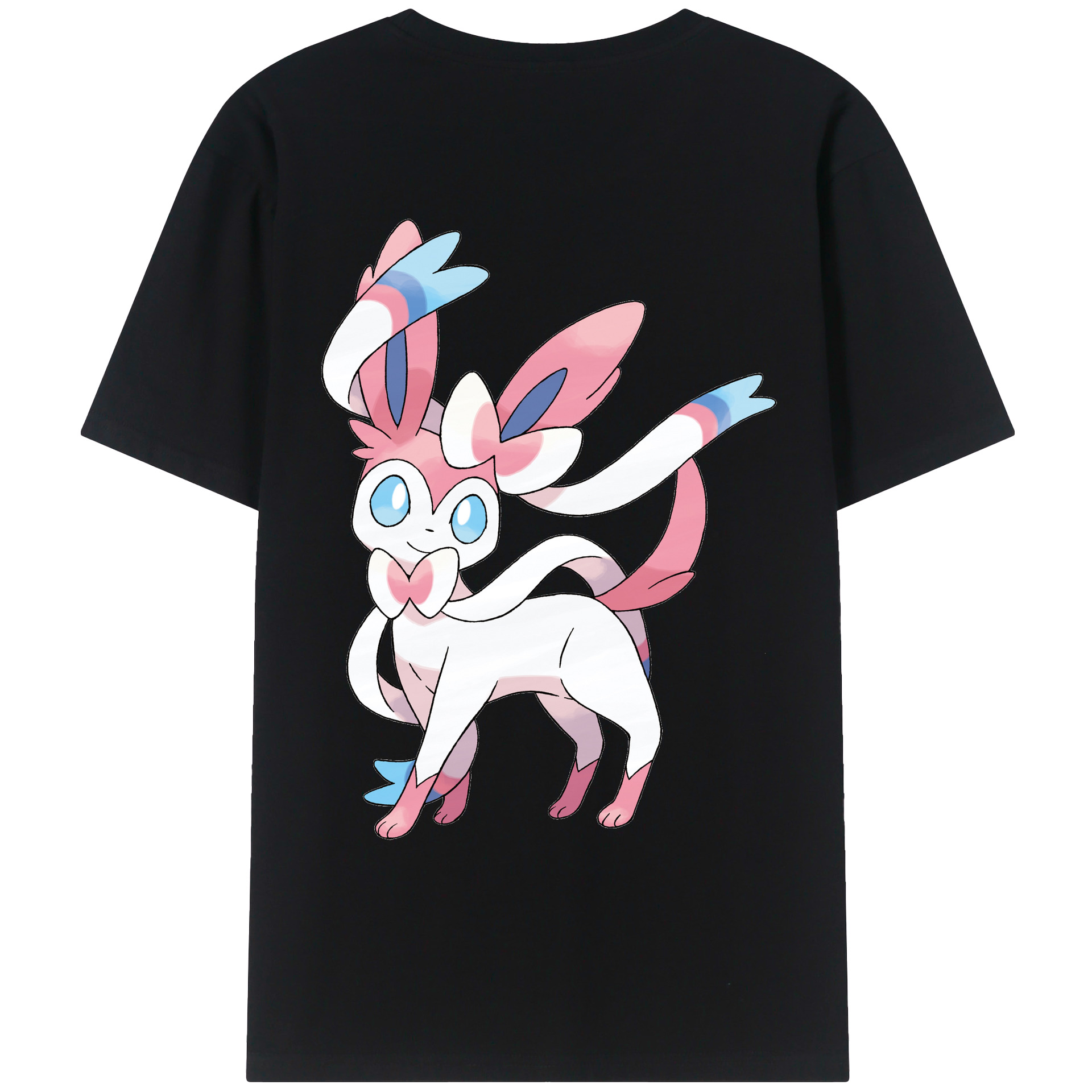 （画像用） ポケットモンスター Pokémon レディース半袖Tシャツ(バックプリント)