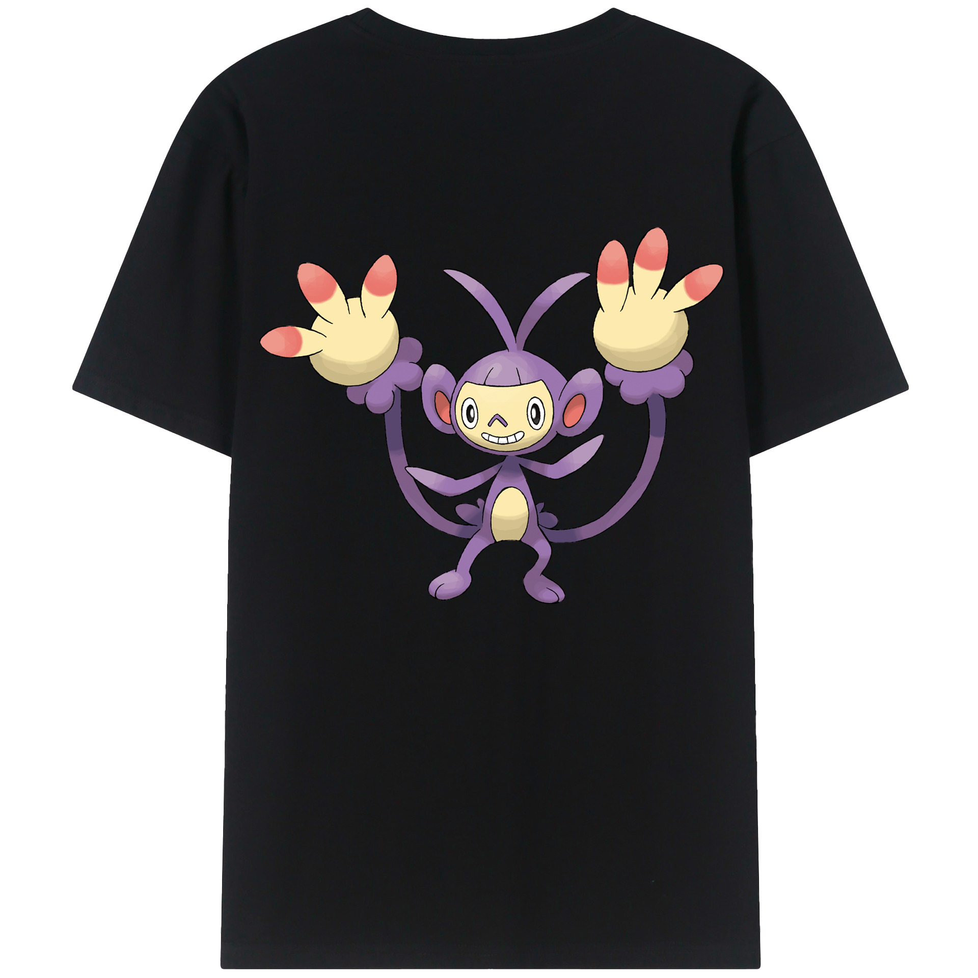 （画像用） ポケットモンスター Pokémon レディース半袖Tシャツ(バックプリント)