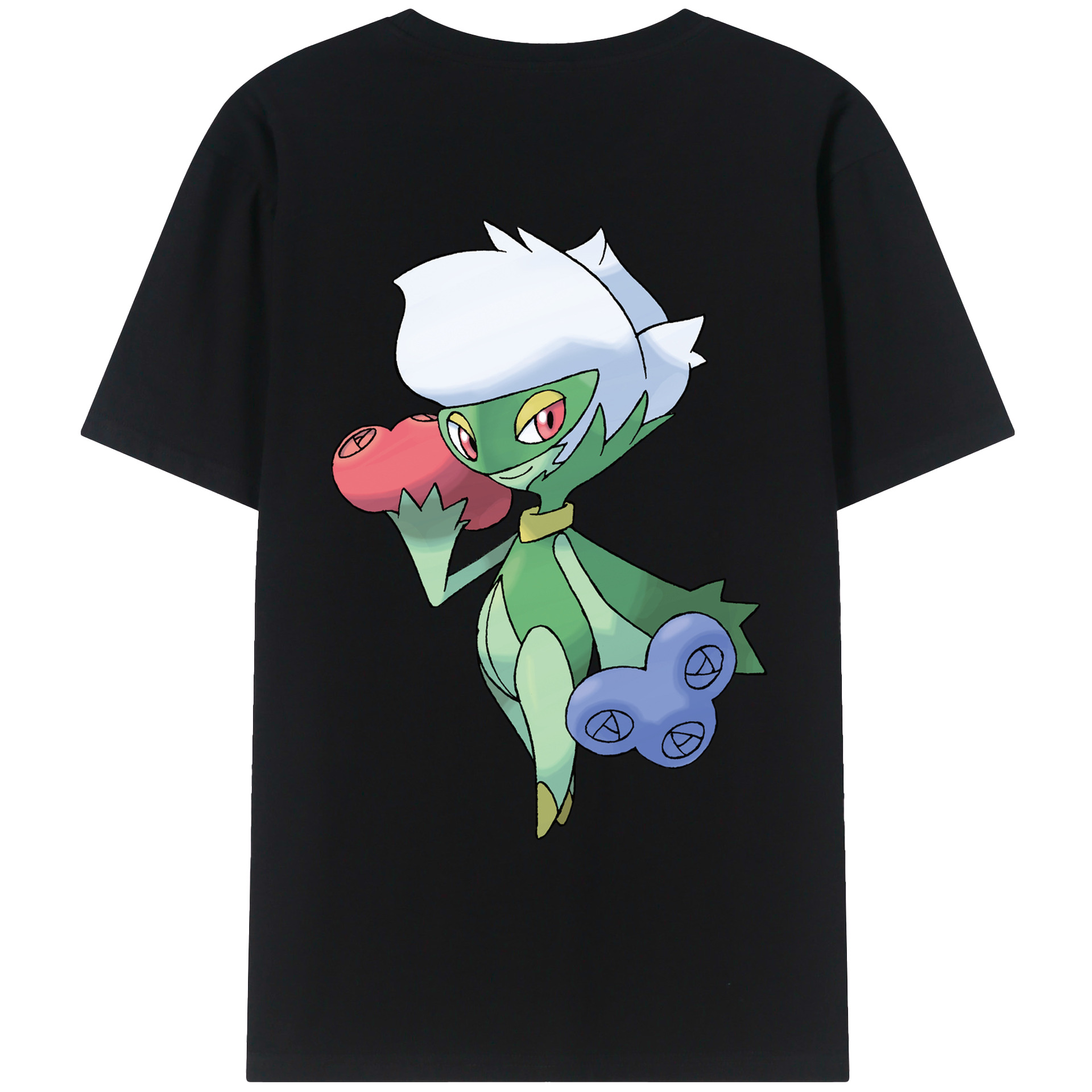 （画像用） ポケットモンスター Pokémon レディース半袖Tシャツ(バックプリント)